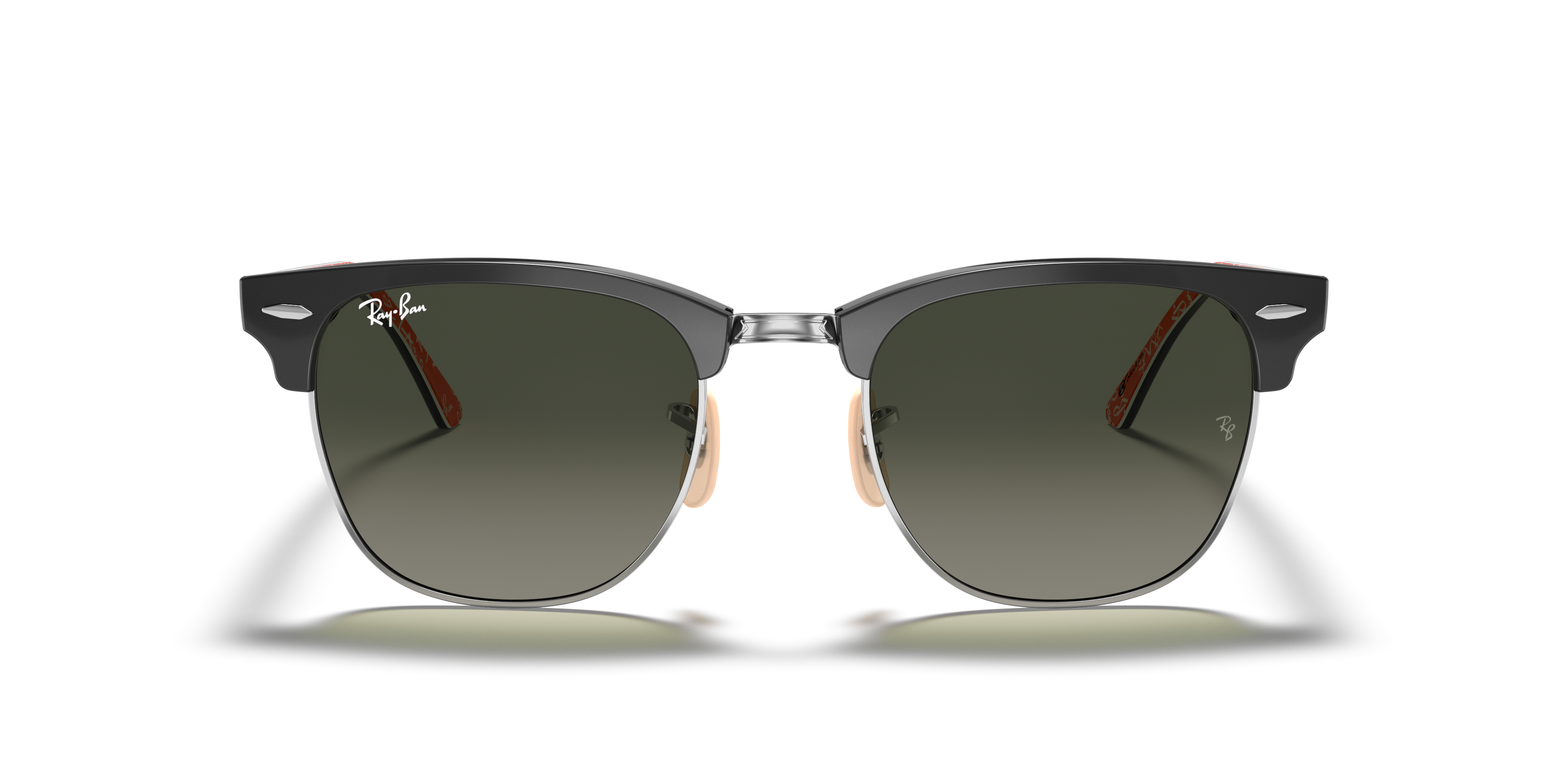 rayban clubmaster silver