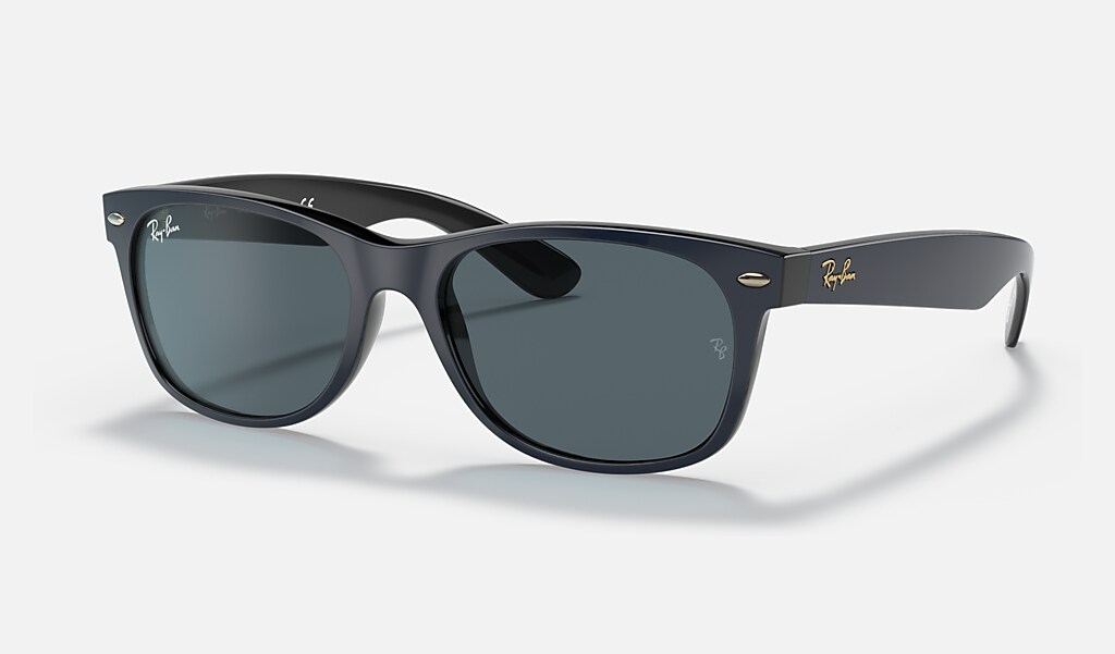 Hou op Creatie Jolly New Wayfarer @collection Sunglasses in Blue and Blue/Grey | Ray-Ban®