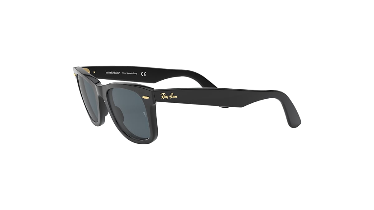 Original Wayfarer @collection Sunglasses in Black and Blue/Grey 