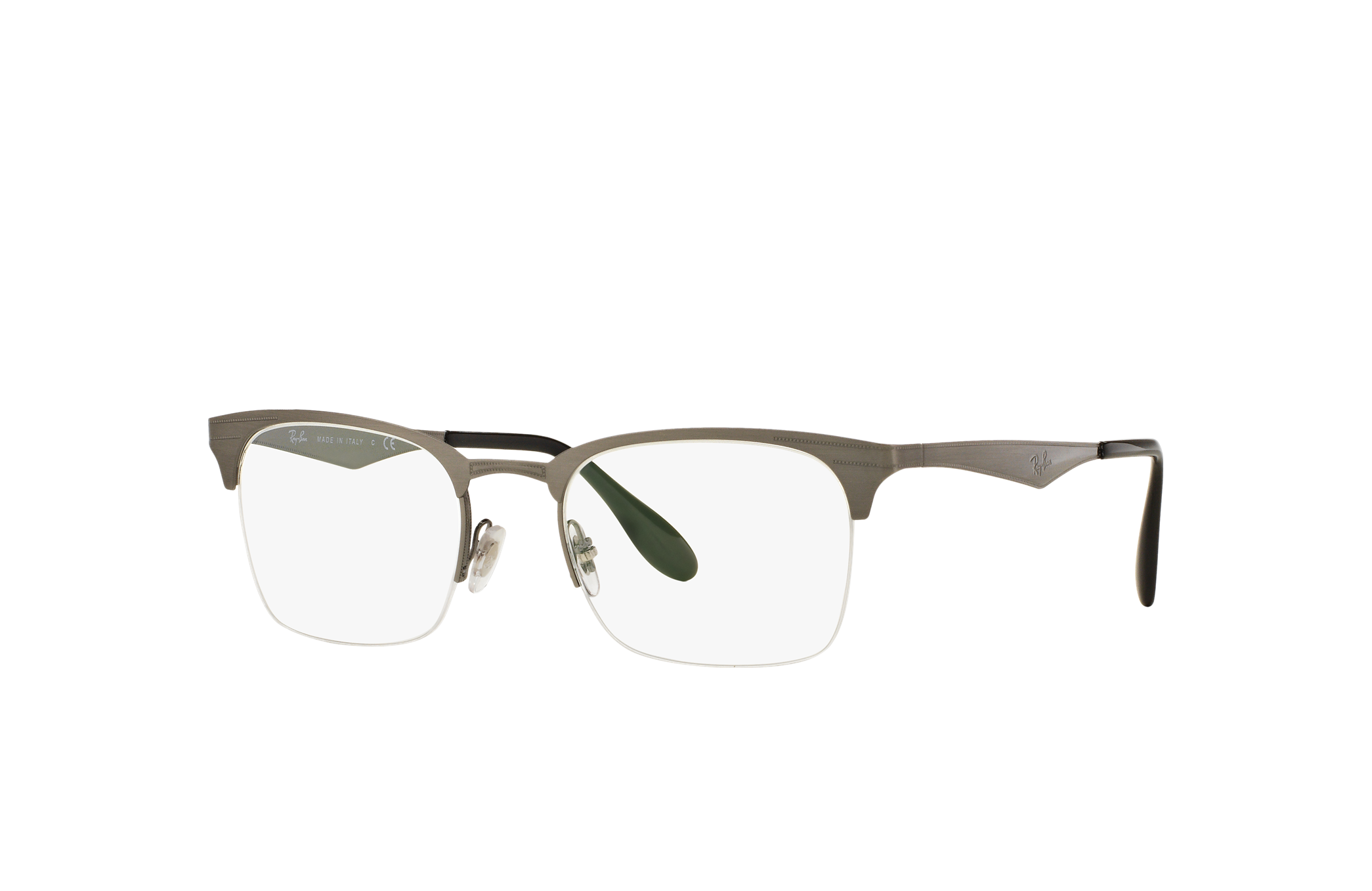 ray ban semi rimless eyeglasses