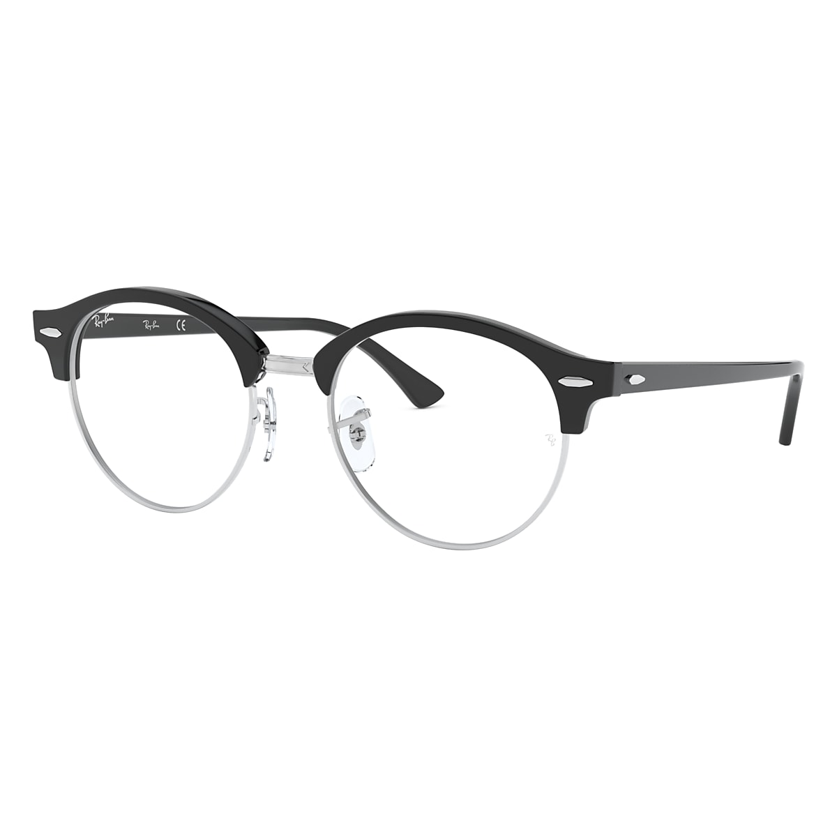 servet Typisch Bemiddelaar Clubround Optics Eyeglasses with Black Frame - RB4246V | Ray-Ban® US