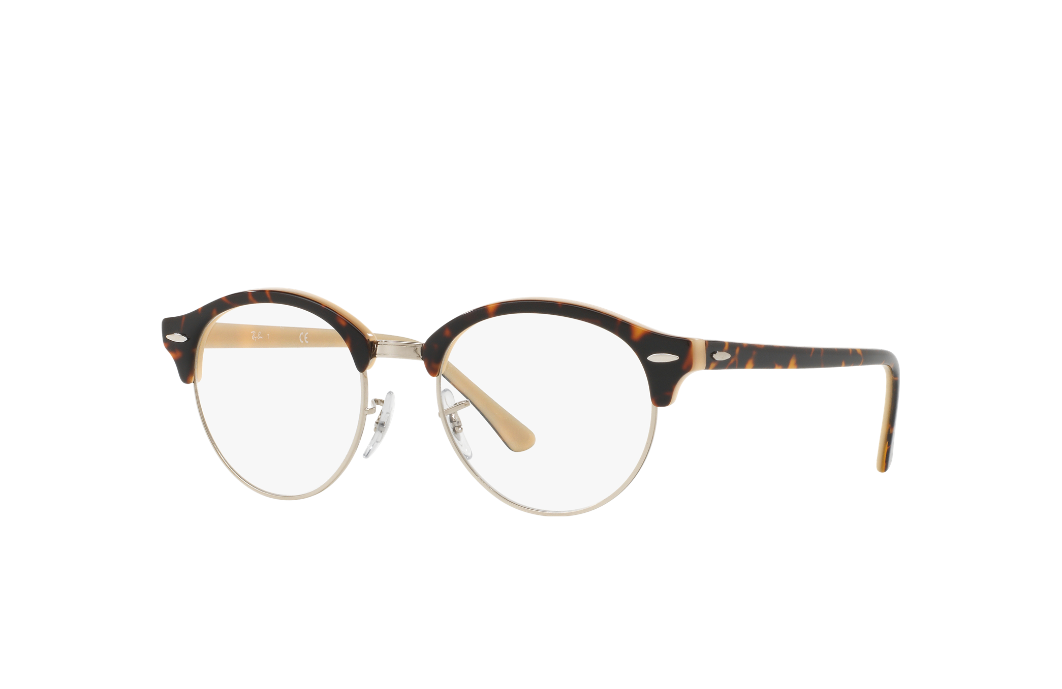 Clubround Optics Eyeglasses with Havana Frame - RB4246V | Ray-Ban®