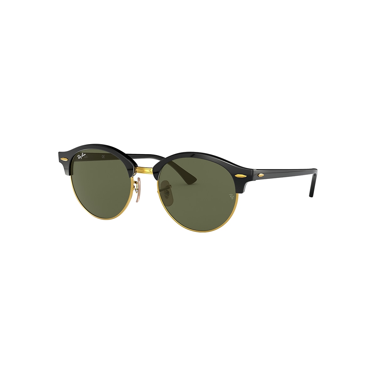 CLUBROUND CLASSIC Sunglasses in Black and Green - RB4246 | Ray-Ban® US