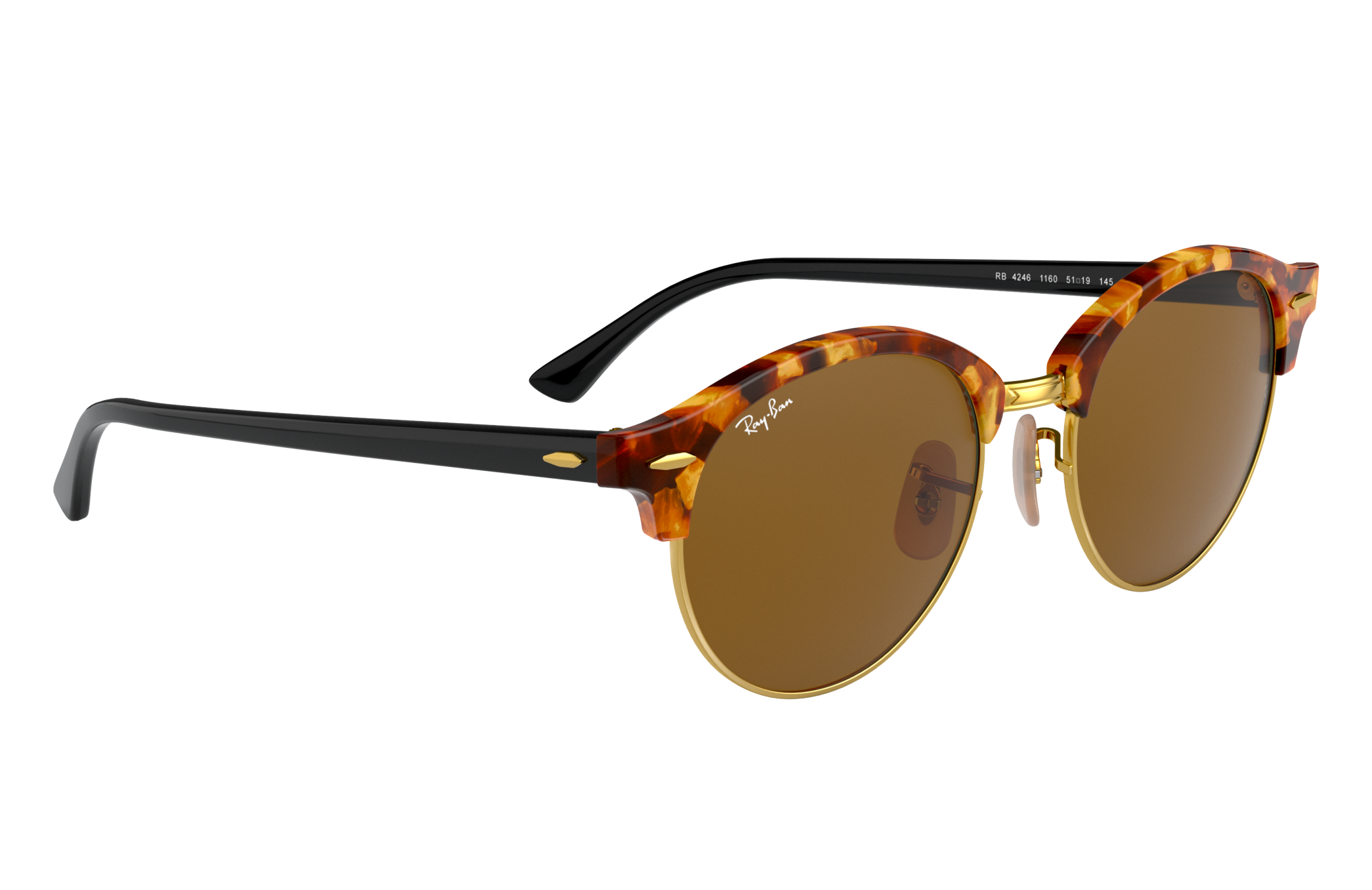 ray ban clubround tortoise