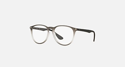 ERIKA OPTICS Eyeglasses with Rubber Black Frame - RB7046