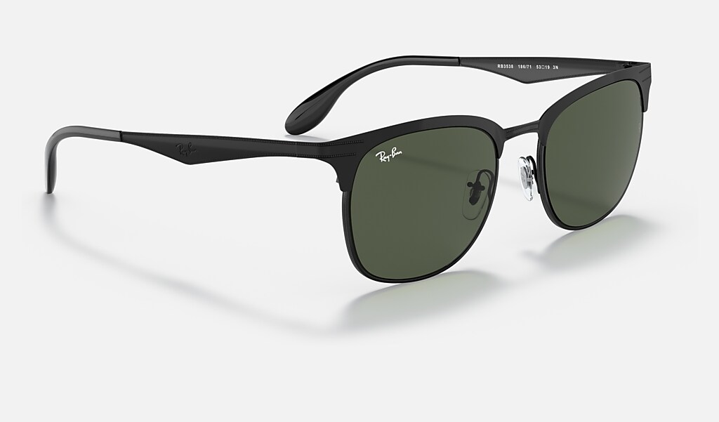 Rb3538 Sunglasses in Black and Green | Ray-Ban®