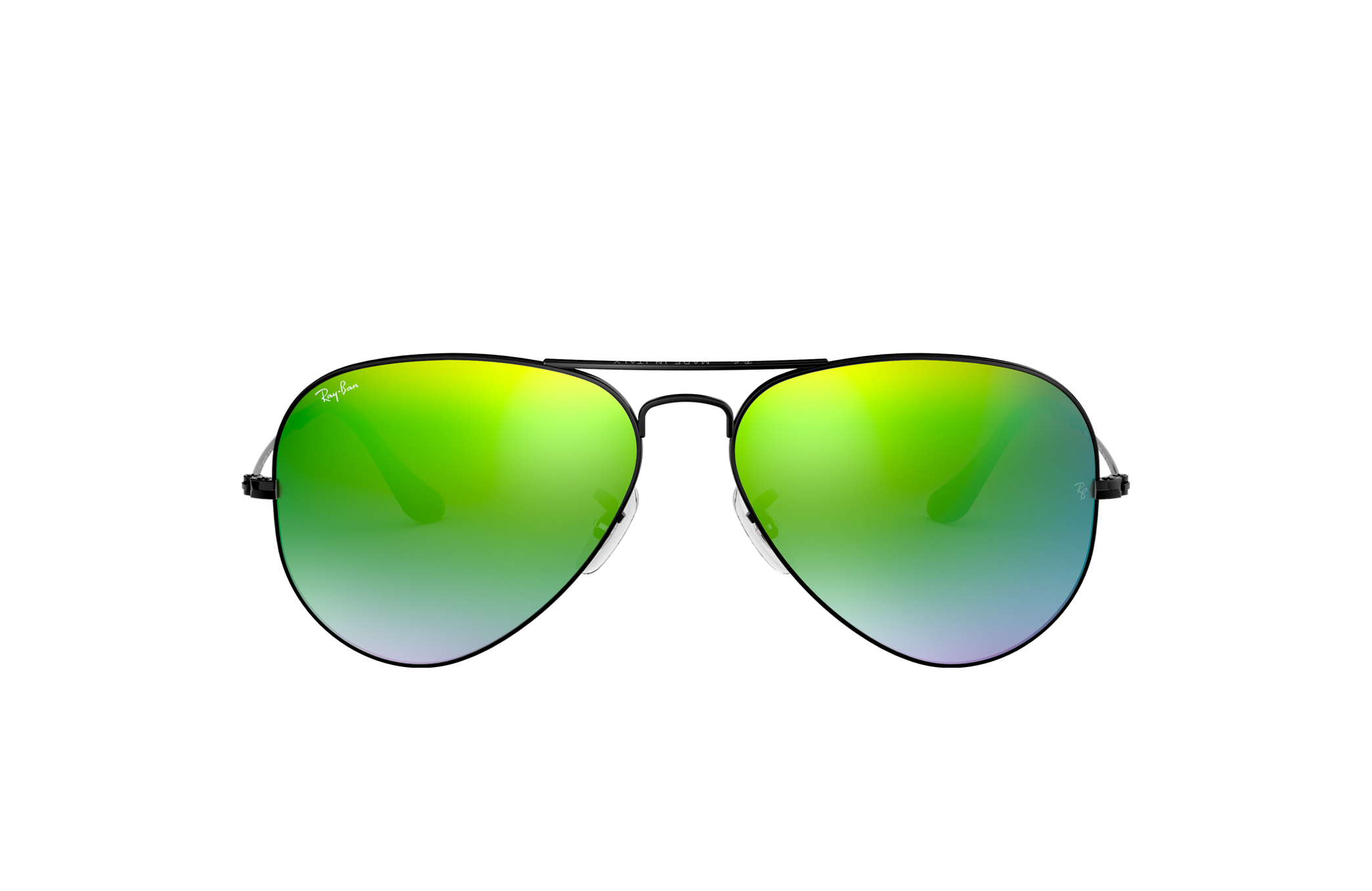 ray ban aviator lenses glass or plastic