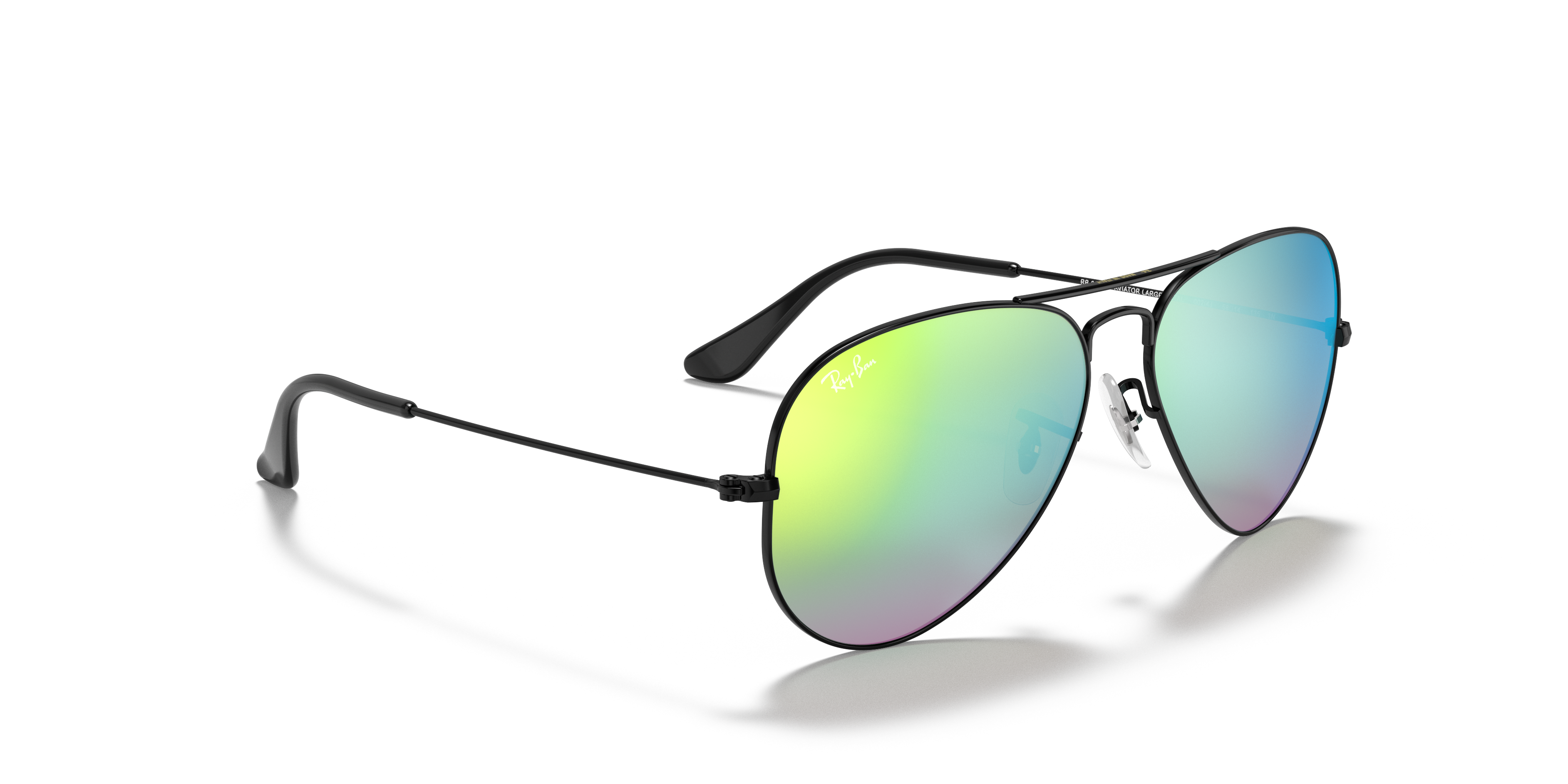 ray ban gradient flash