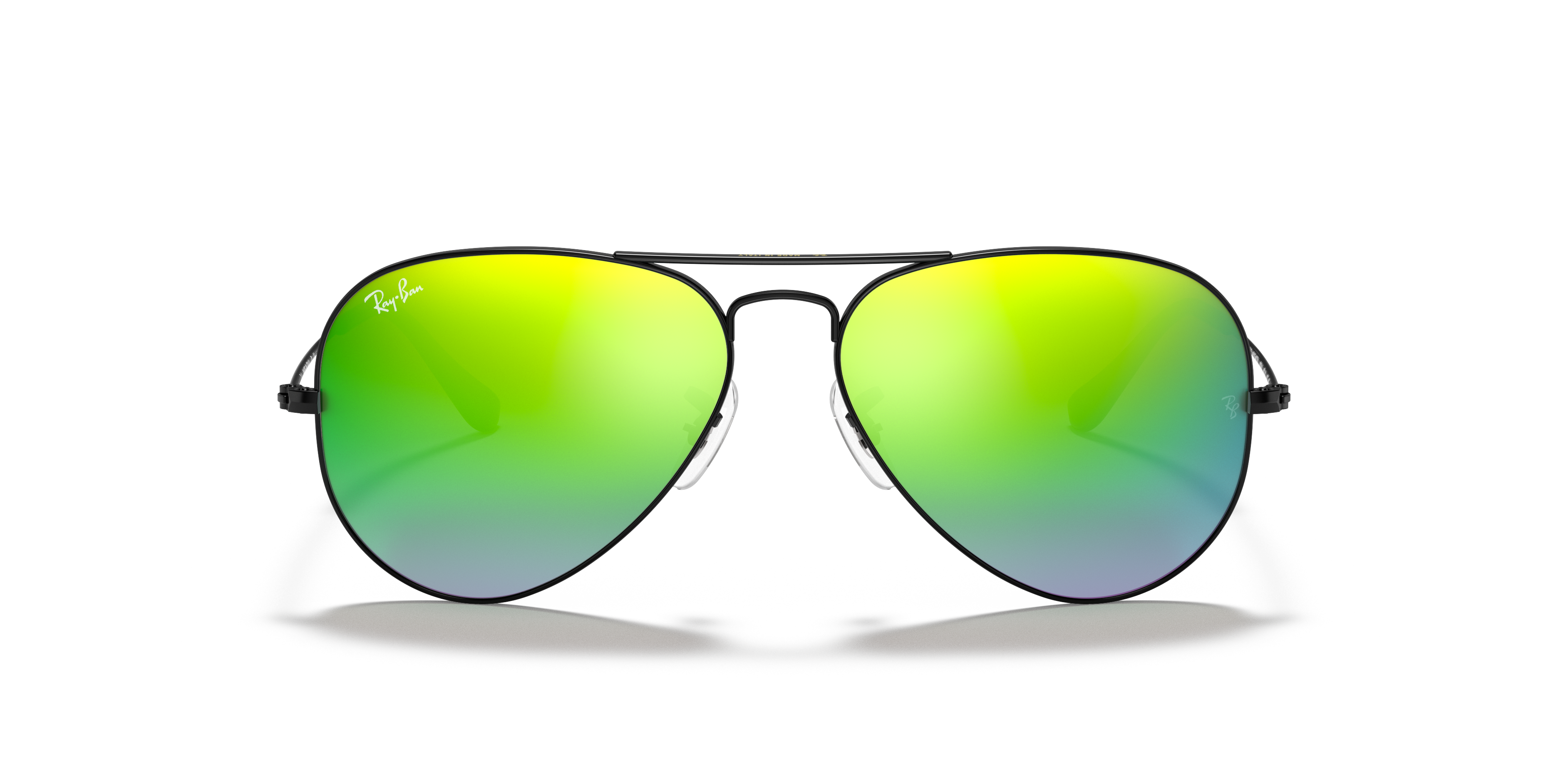 aviator flash lenses gradient