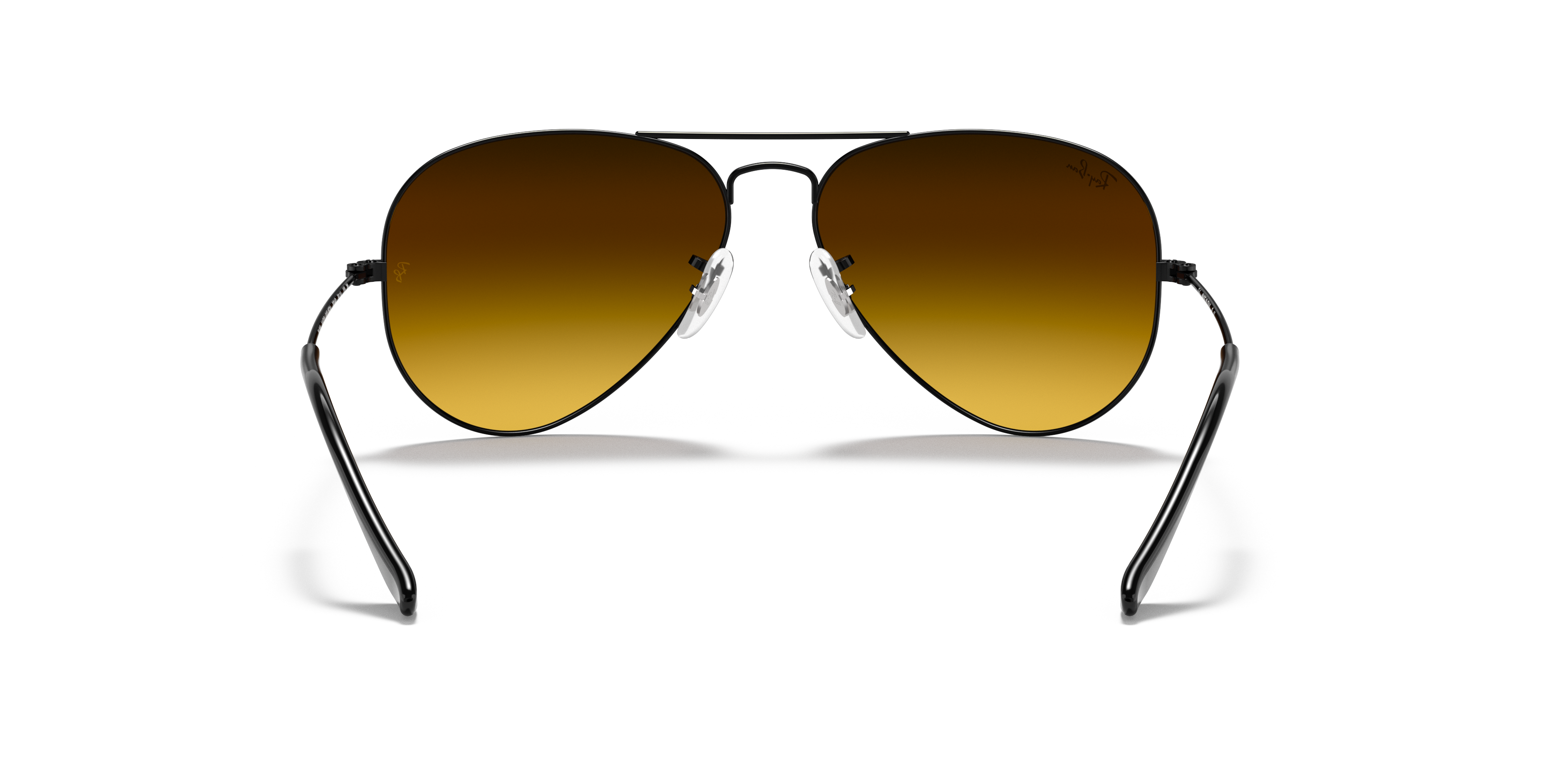 ray ban yellow gradient