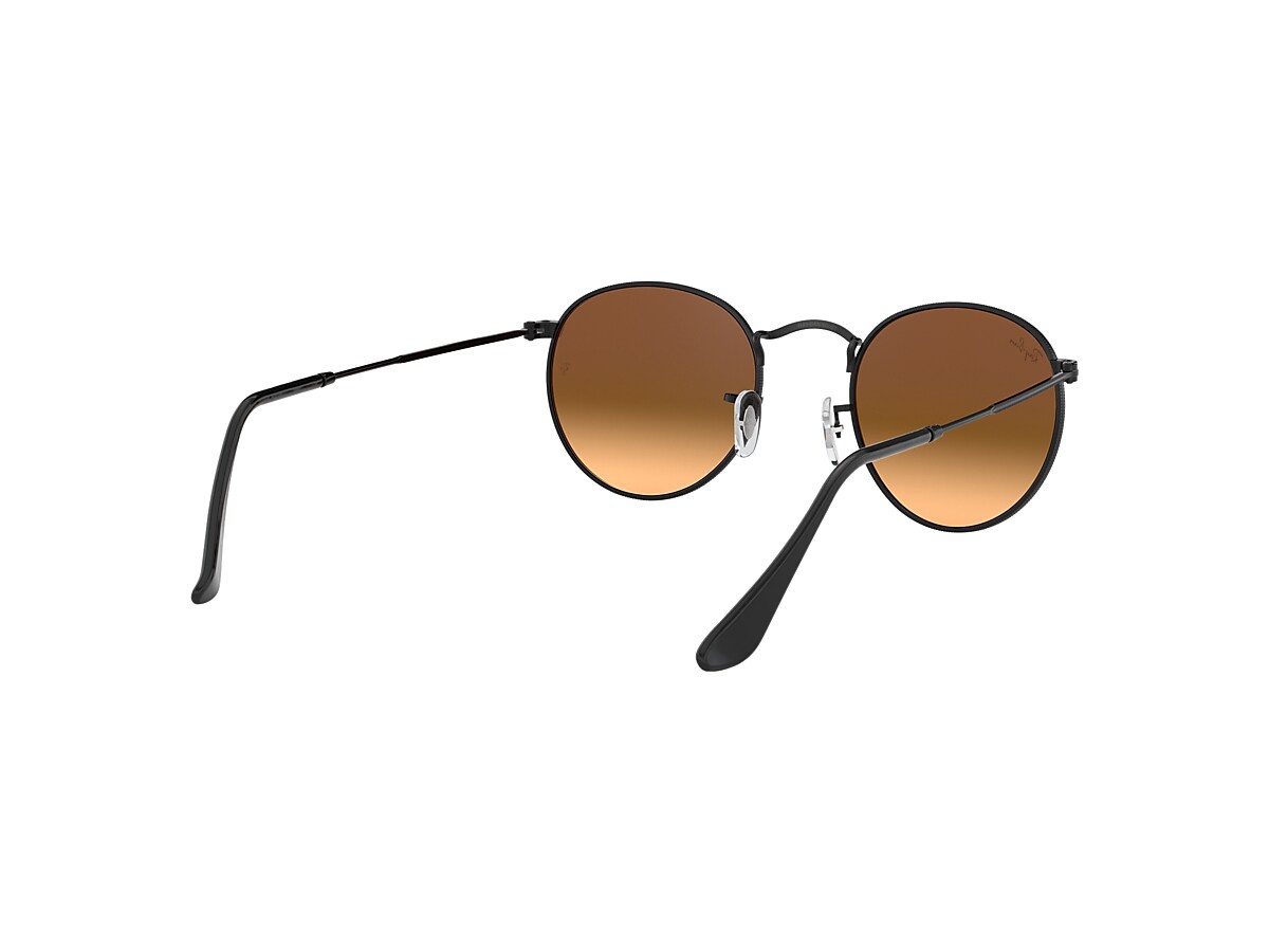 ROUND FLASH LENSES GRADIENT Sunglasses in Black and Blue - RB3447