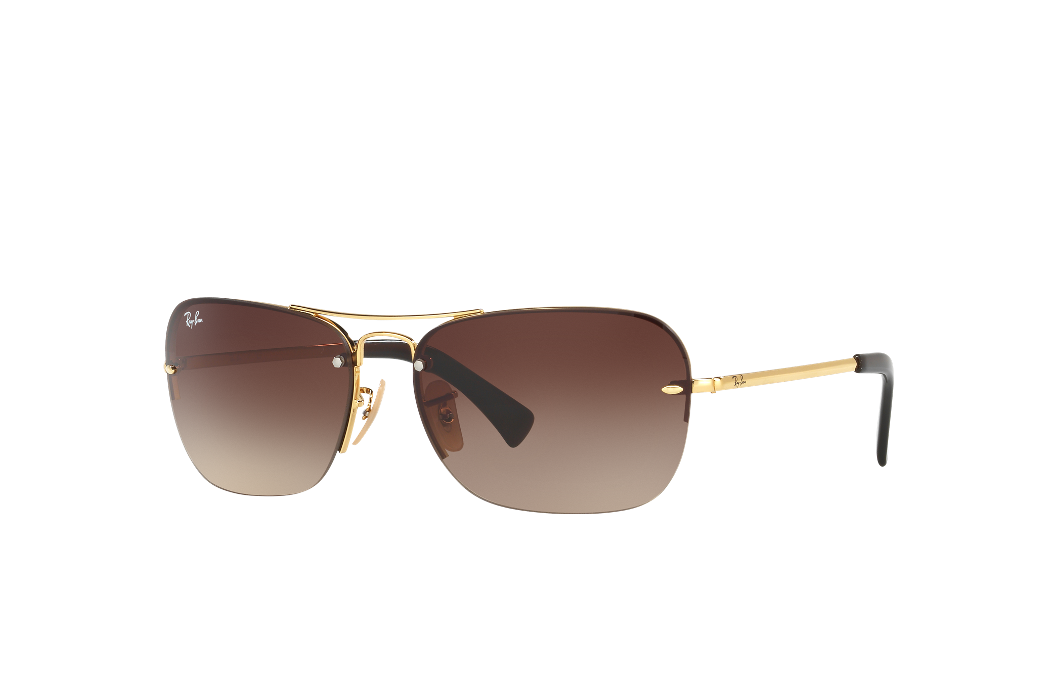 Rb3541 Sunglasses in Gold and Brown Gradient - RB3541 | Ray-Ban®