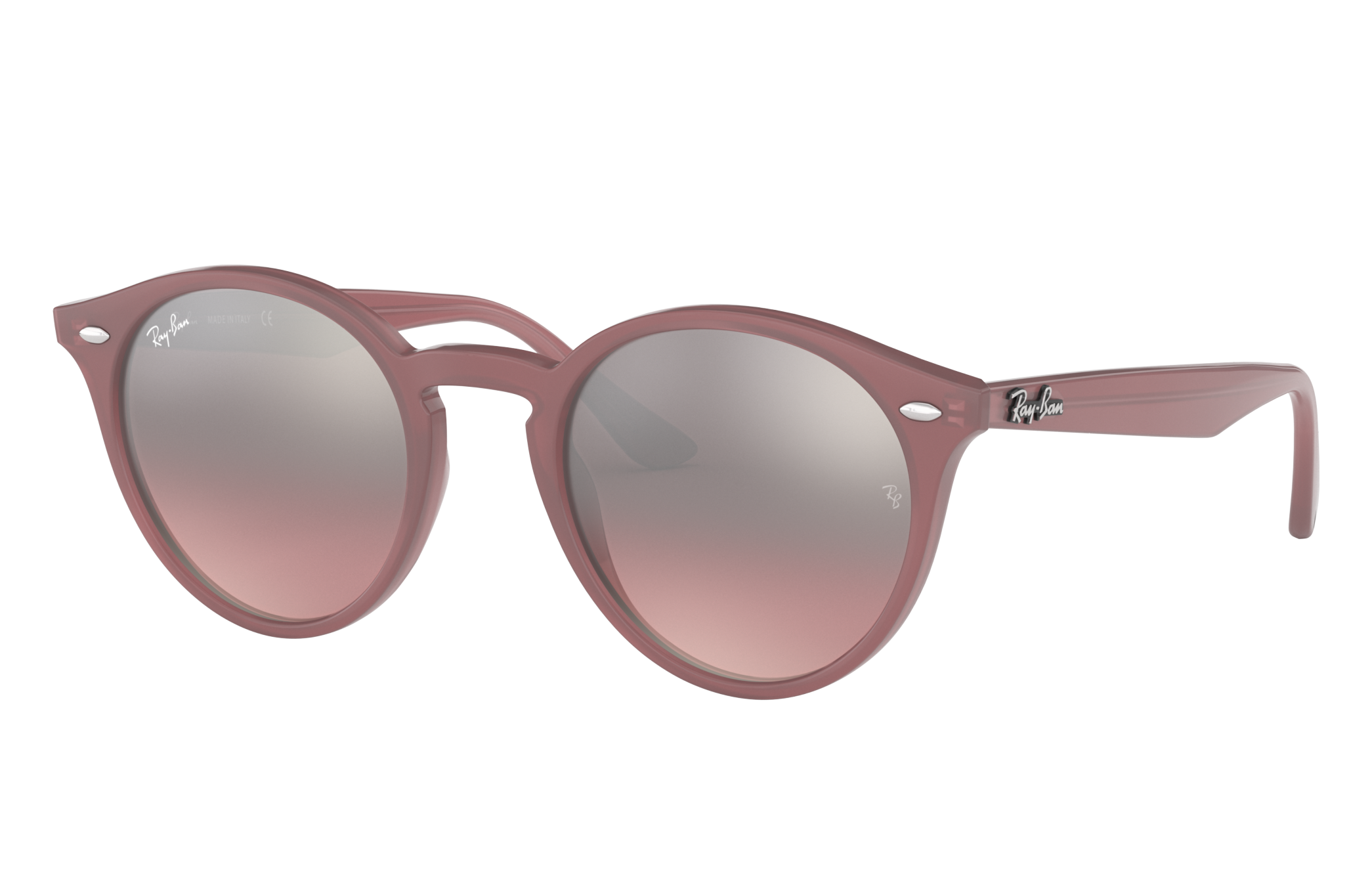 Ray-Ban RB2180 Pink - Acetate - Silver 