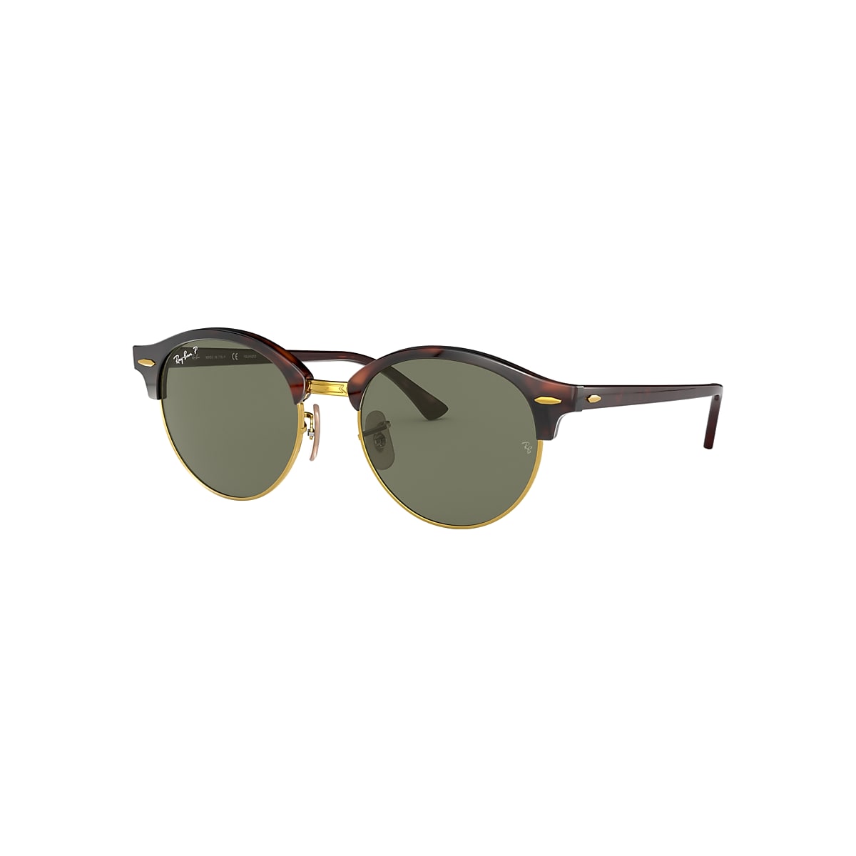 CLUBROUND CLASSIC Sunglasses in Red Havana and Green - RB4246 