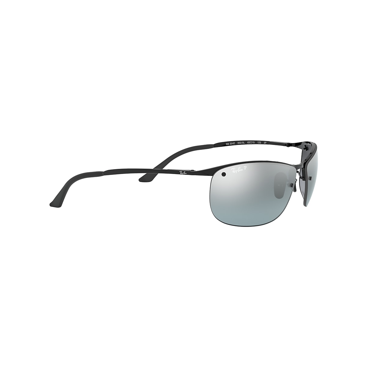 RB3542 CHROMANCE Sunglasses in Black and Grey - RB3542 | Ray-Ban® US