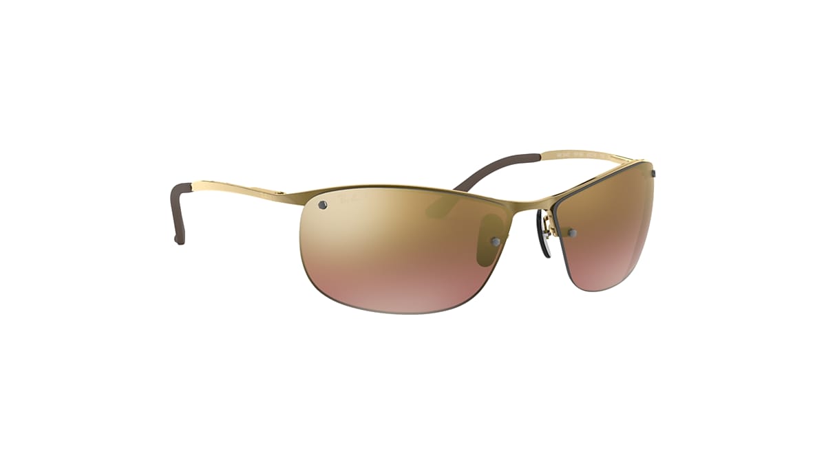 lunettes-de-soleil-ray-ban-rb3542-verres-chromance-metal-gun-argent