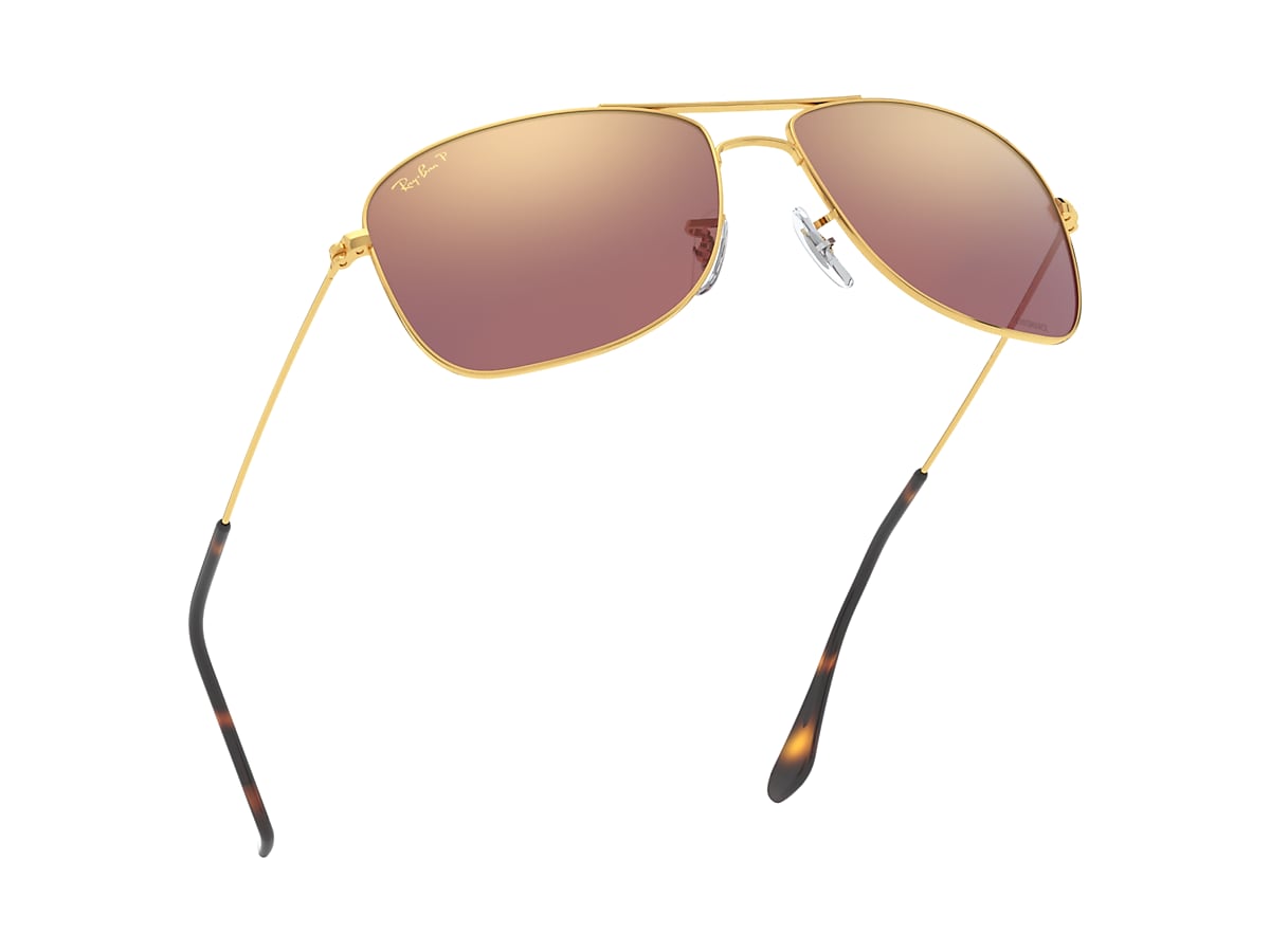 Rb3543 Chromance Sunglasses in Gold and Purple | Ray-Ban®