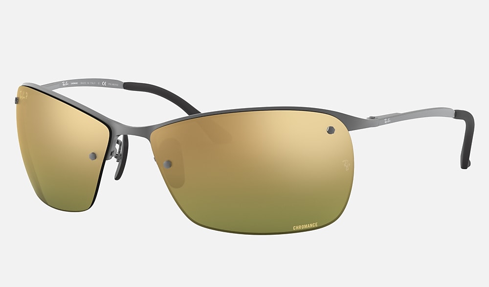 RB3544 CHROMANCE Sunglasses in Gunmetal and Green - RB3544 | Ray-Ban®