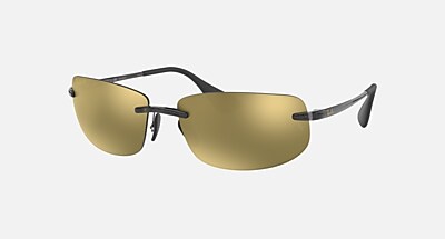 RB4254 CHROMANCE Sunglasses in Grey and Green RB4254 Ray Ban