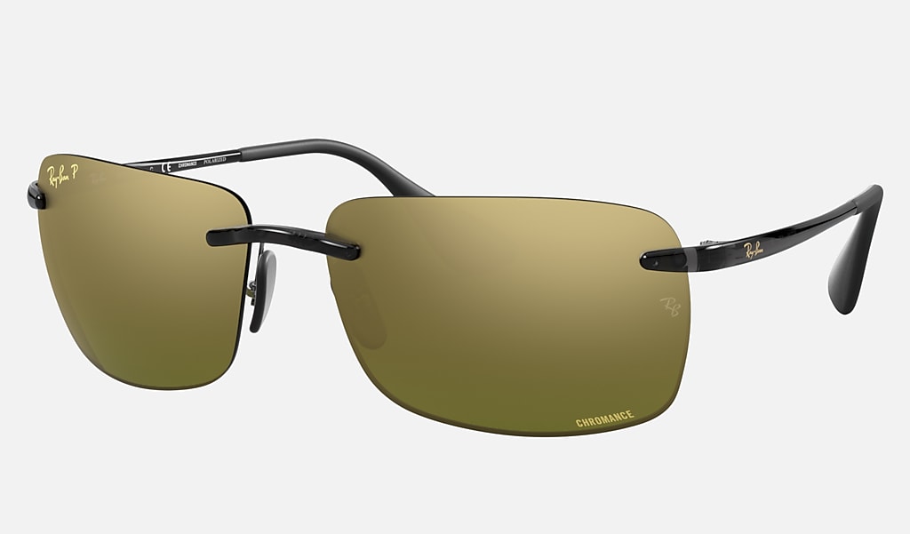 Ray Ban Rb4255 Chromance Rb4255 Grey Injected Green Polarized Lenses 0rb 6o60 Ray Ban Usa