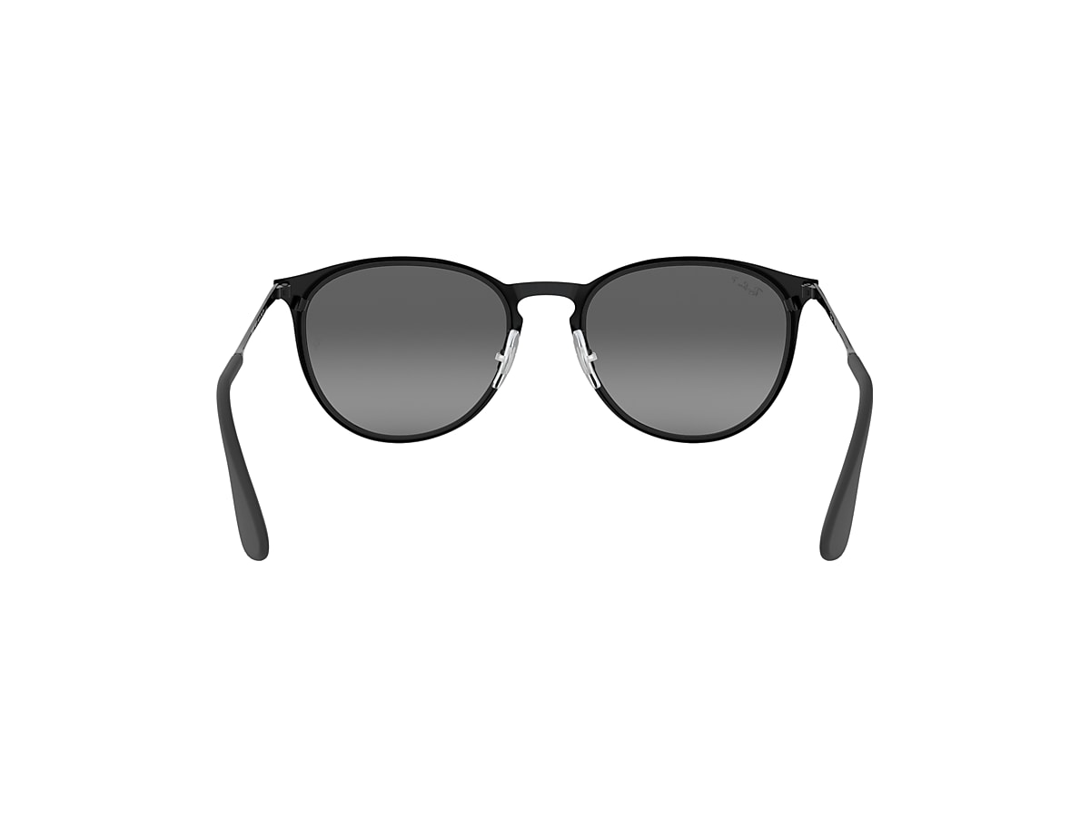 Ray-Ban Sunglasses Erika Metal Black Frame Grey Lenses