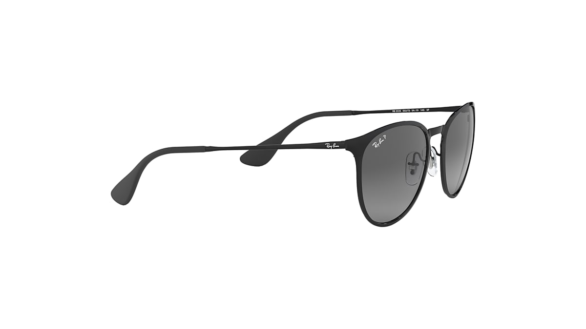 ERIKA METAL Sunglasses in Black and Grey - RB3539 | Ray-Ban® US ERIKA METAL Sunglasses in Black and Grey - RB3539 | Ray-Ban® US