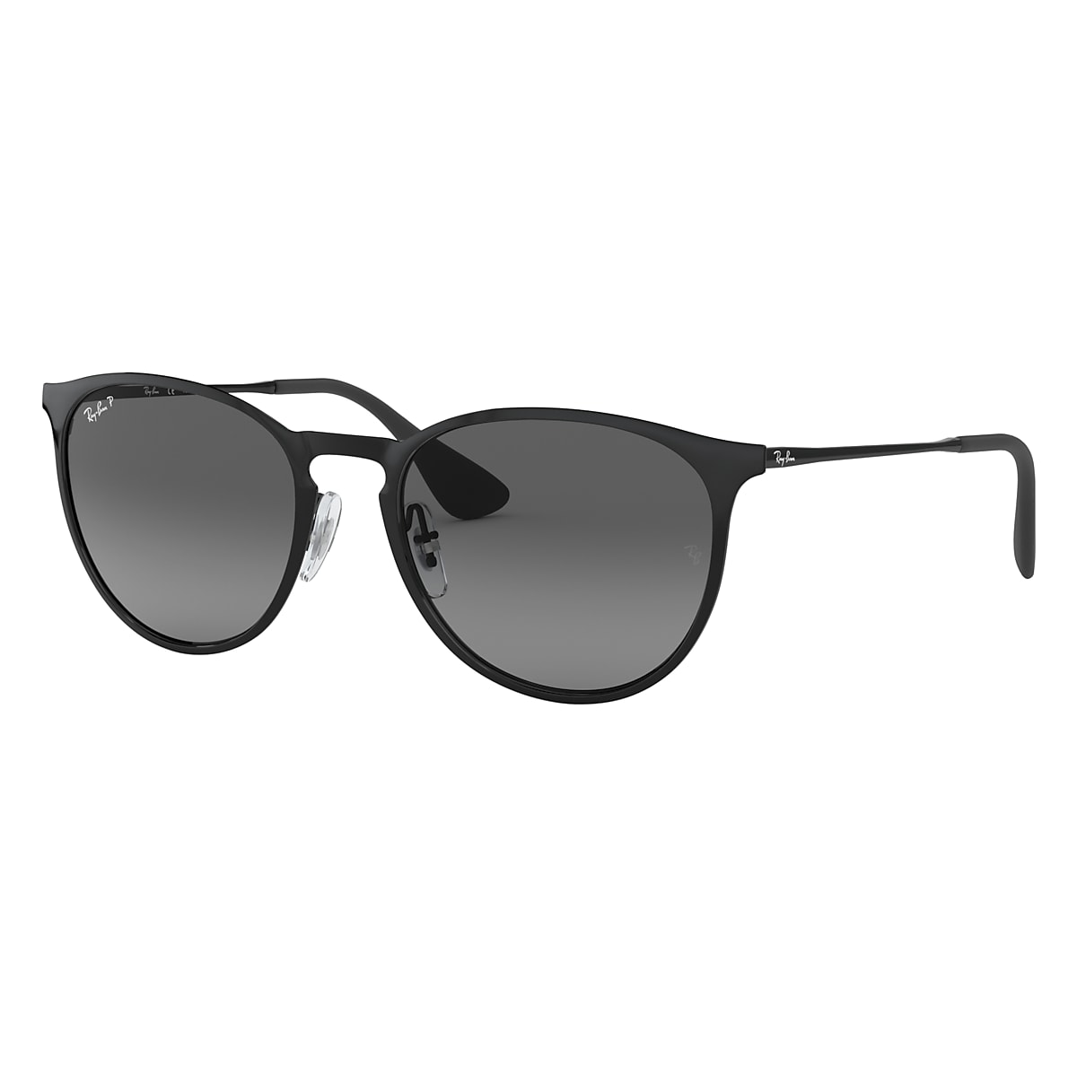 Ray-Ban Sunglasses Erika Metal Black Frame Grey Lenses