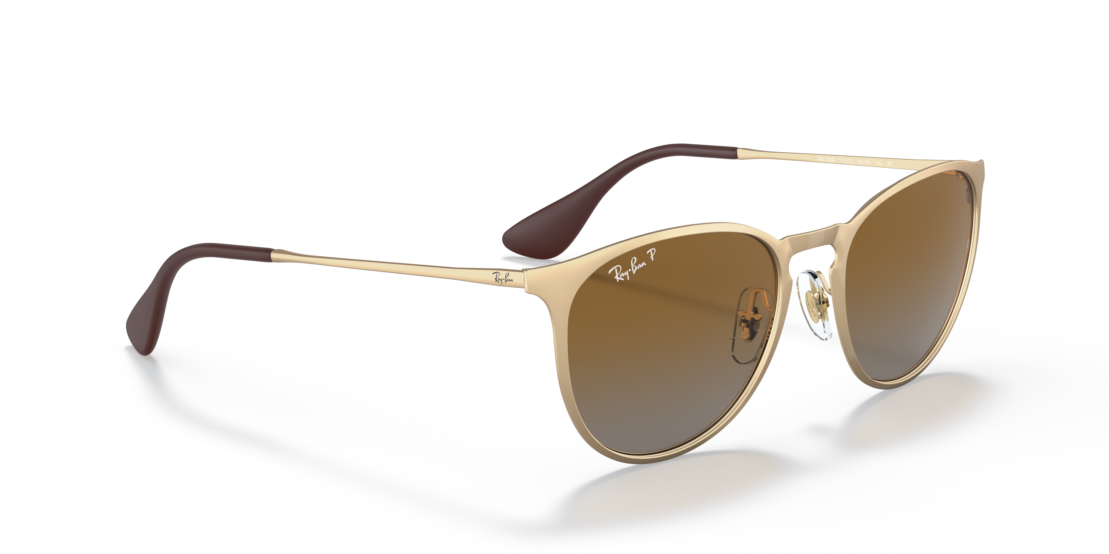 ray ban erika metal gold