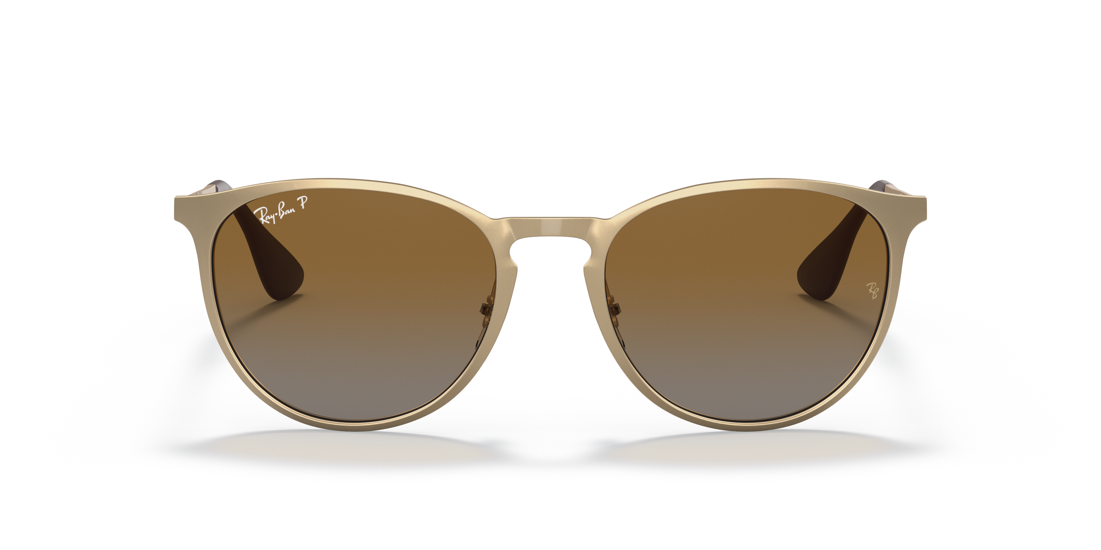 ray ban erika metal polarized gold