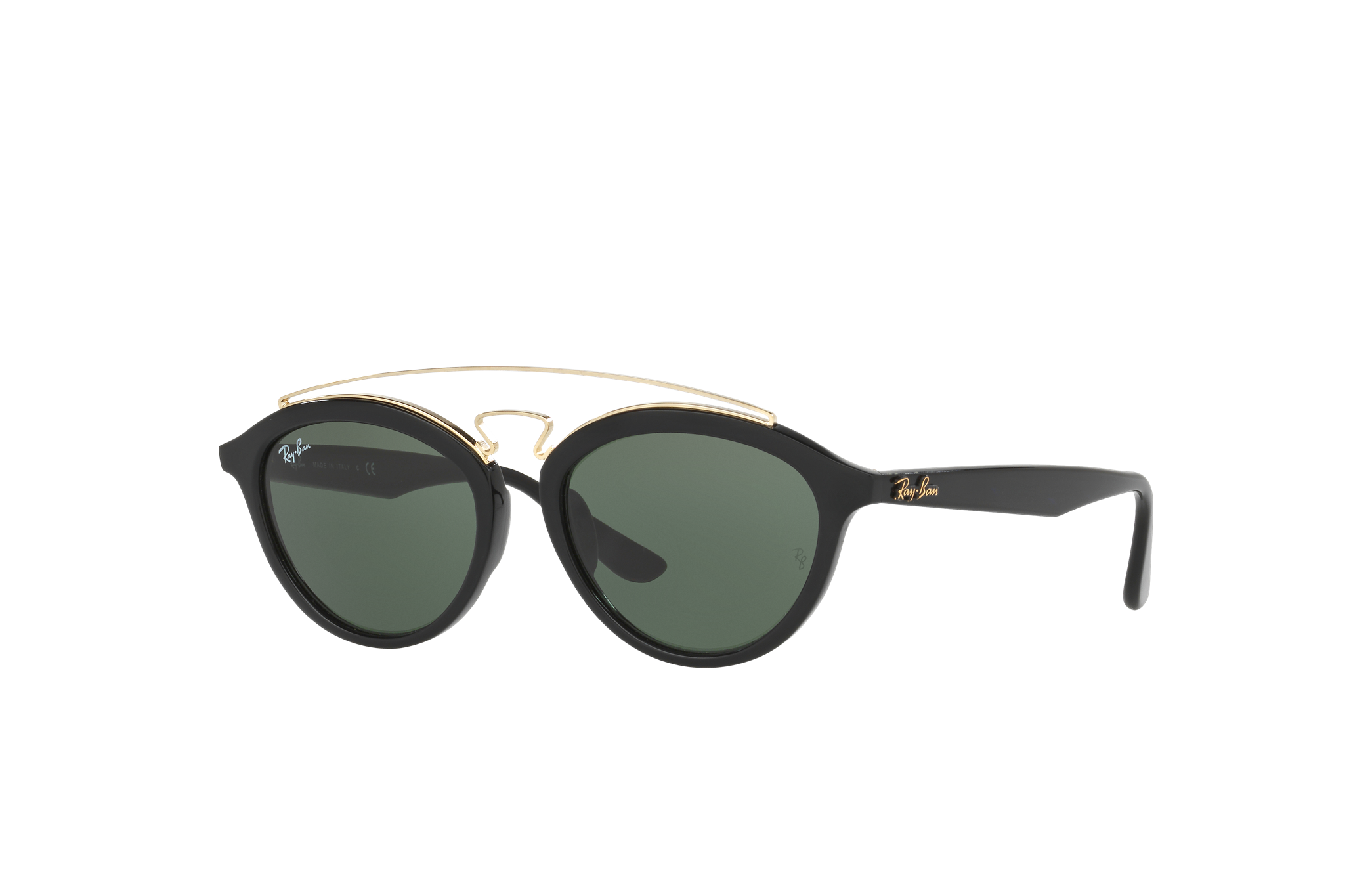 Black Sunglasses in Green and Rb4257f | Ray-Ban®