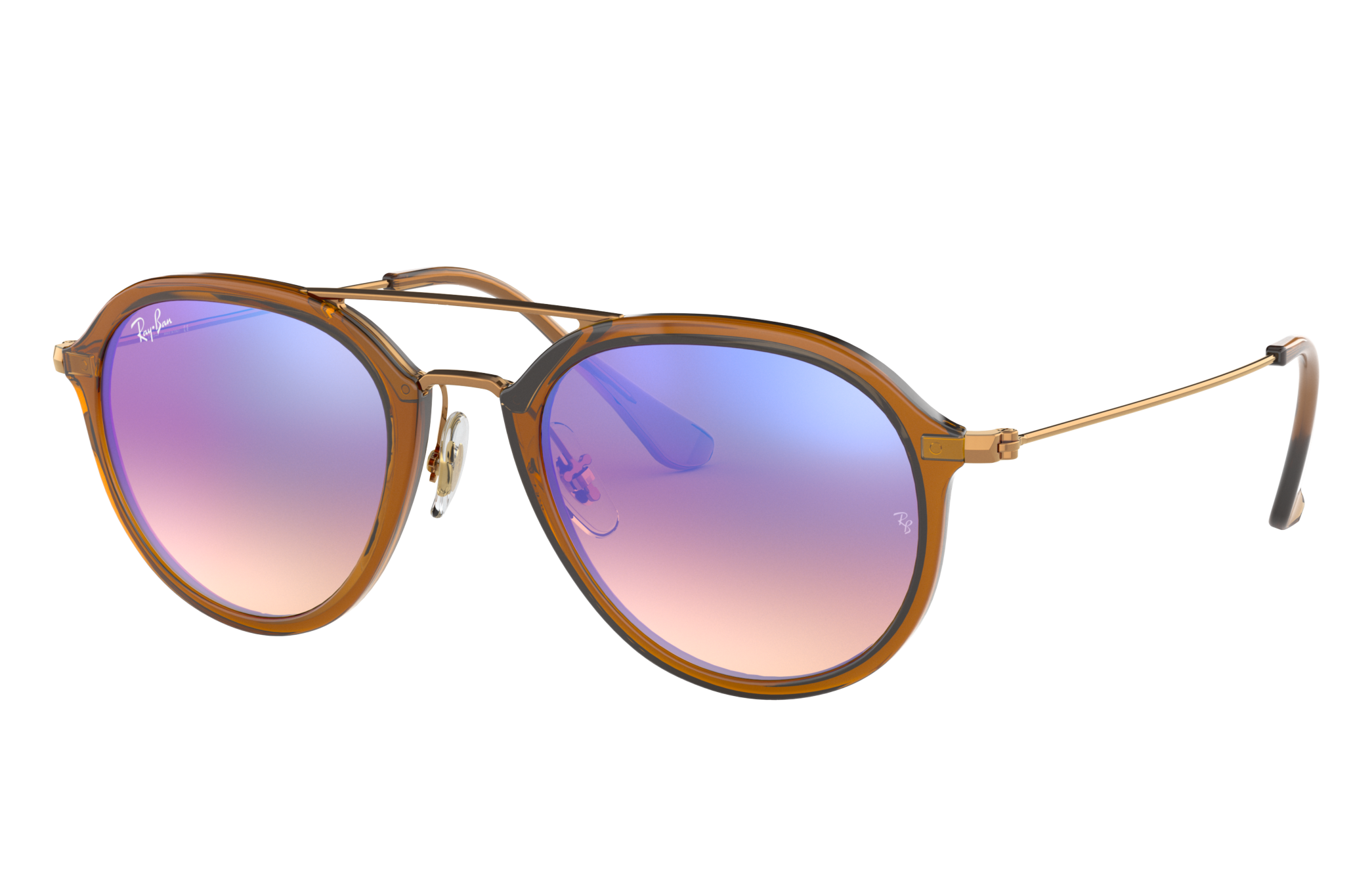 Brown Sunglasses in Blue and Rb4253 - RB4253 | Ray-Ban®