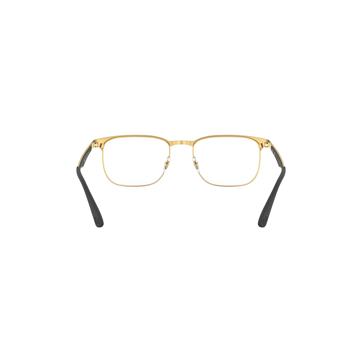 クラシック RB6363 OPTICS Eyeglasses with Black On Gold Frame - RB6363 メガネ・老眼鏡
