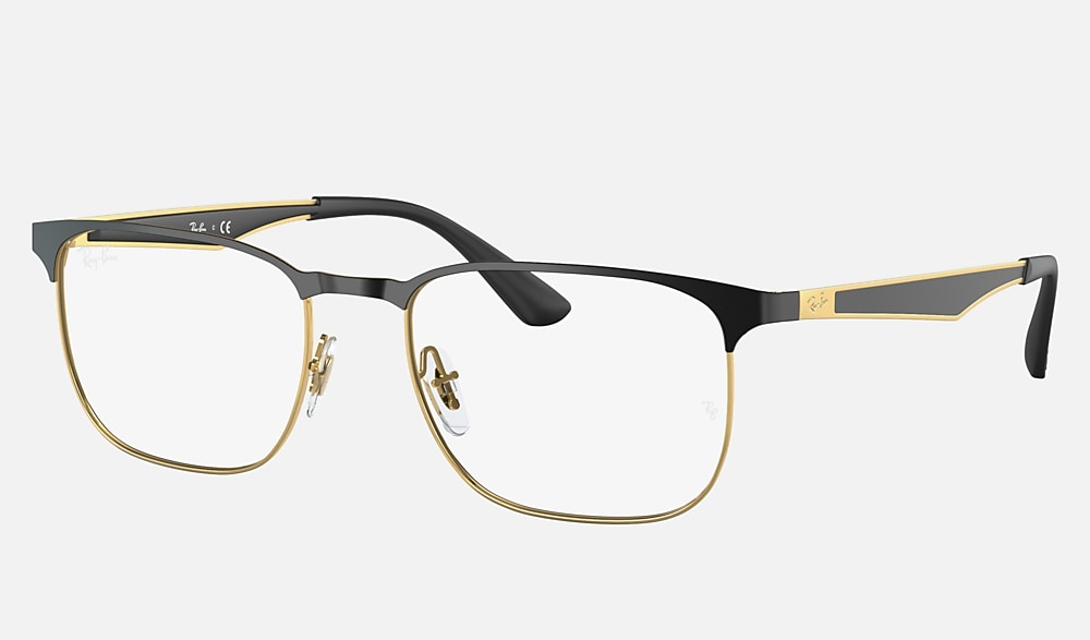 小物 RAY BAN RB6363 OPTICS Eyeglasses with Black On Gold Frame - RB6363 | Ray-Ban®