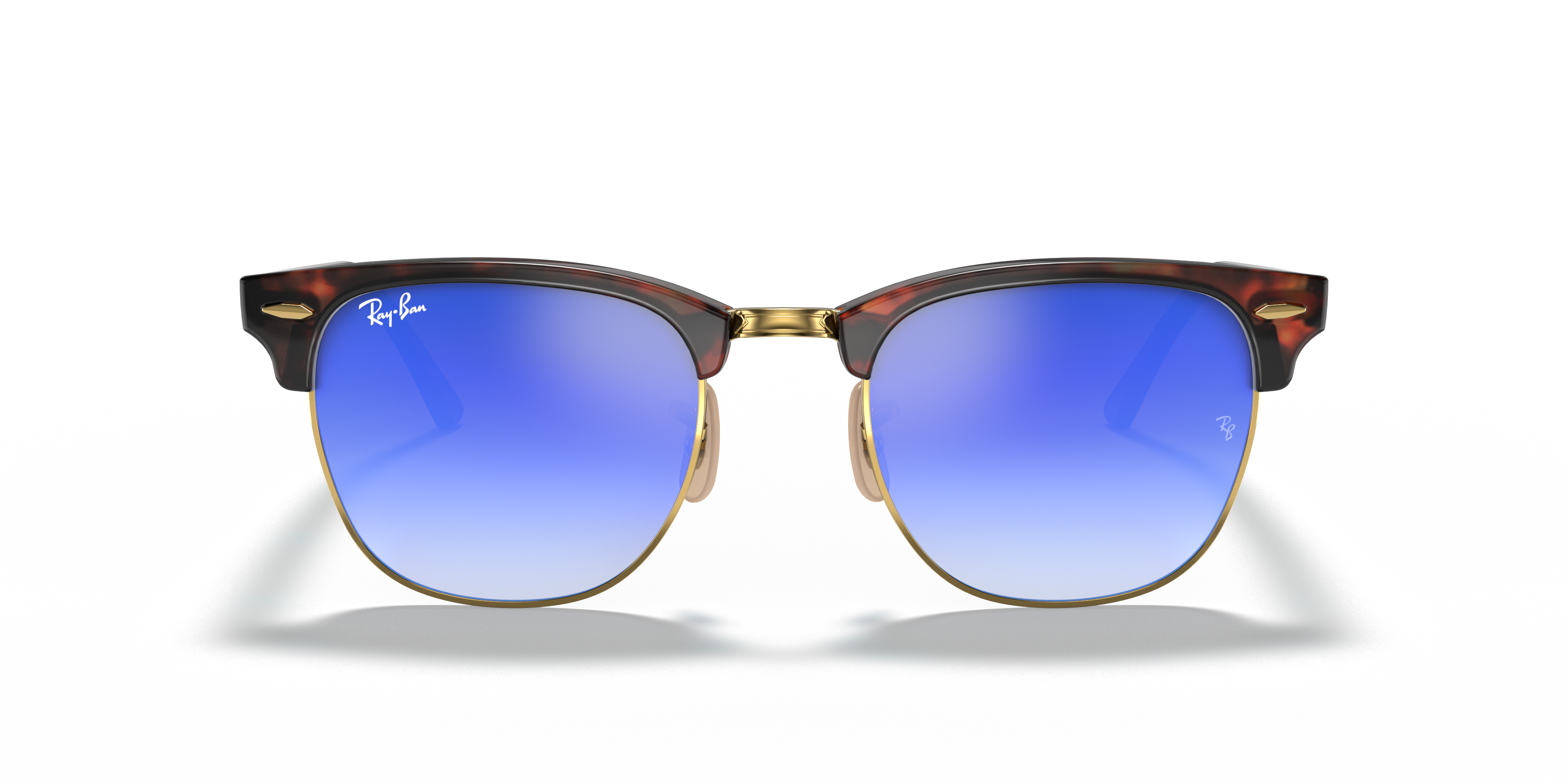 rayban clubmaster blue flash