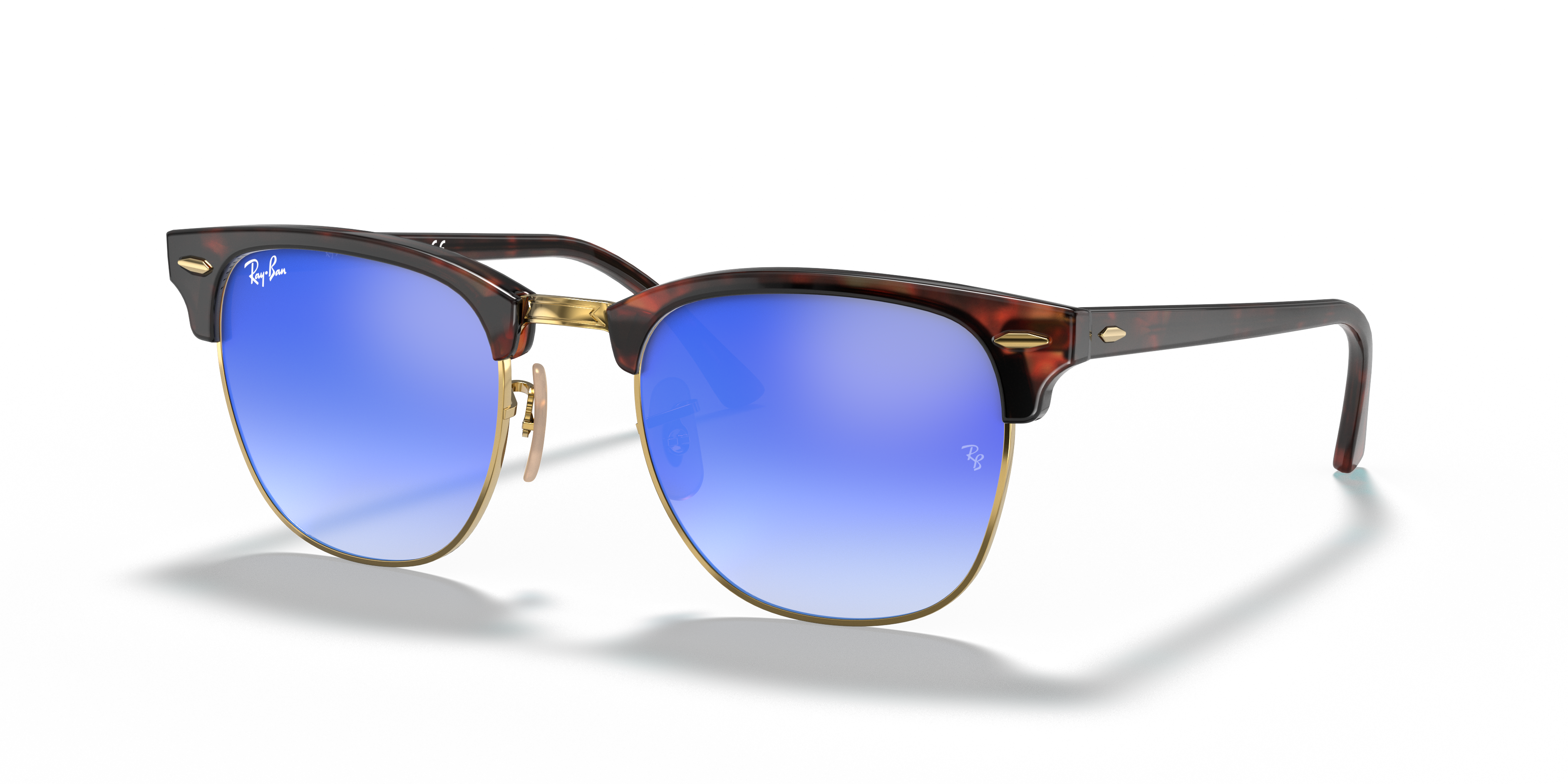 ray ban clubmaster blue frame