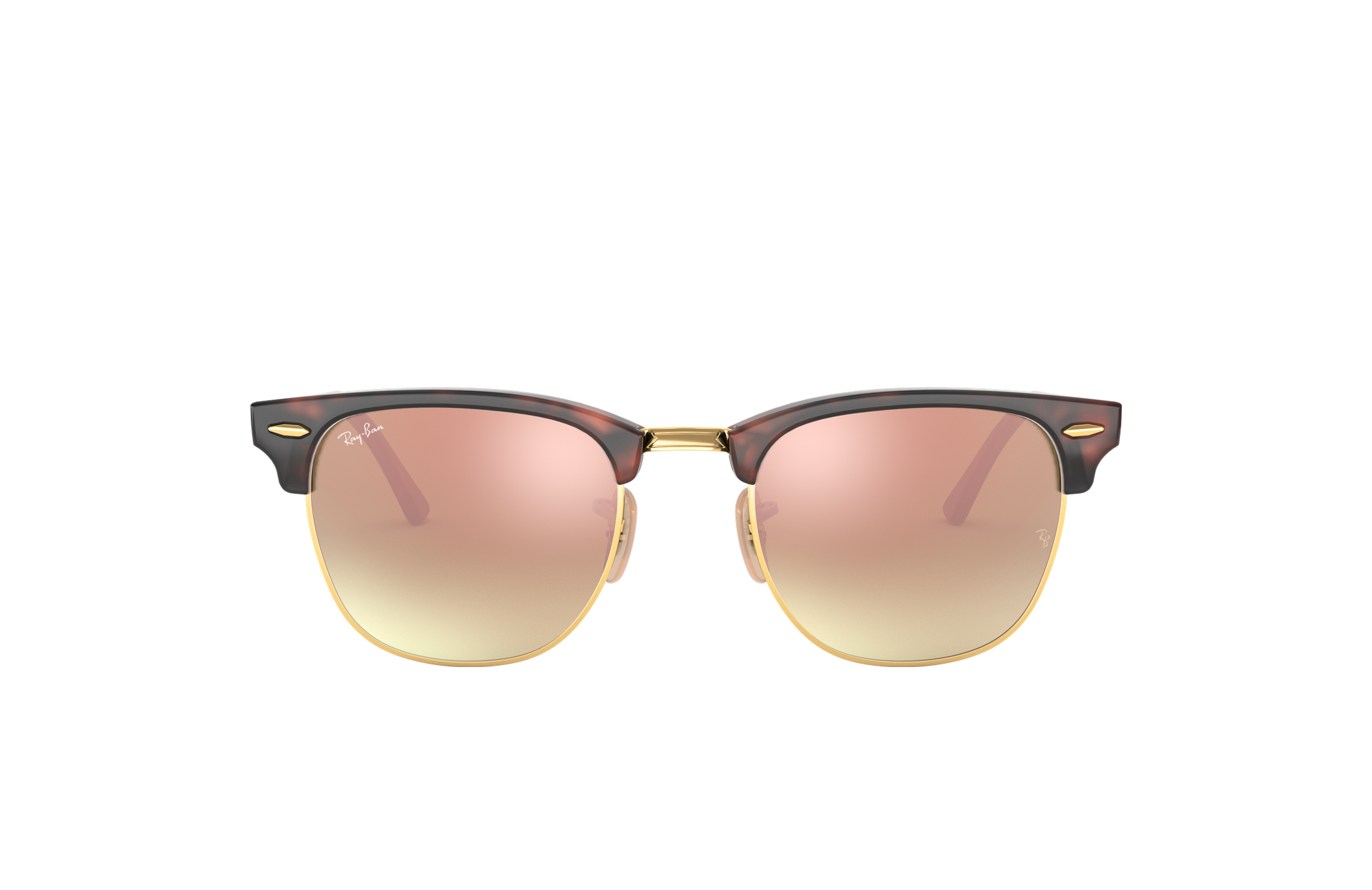 rose gold ray ban clubmaster