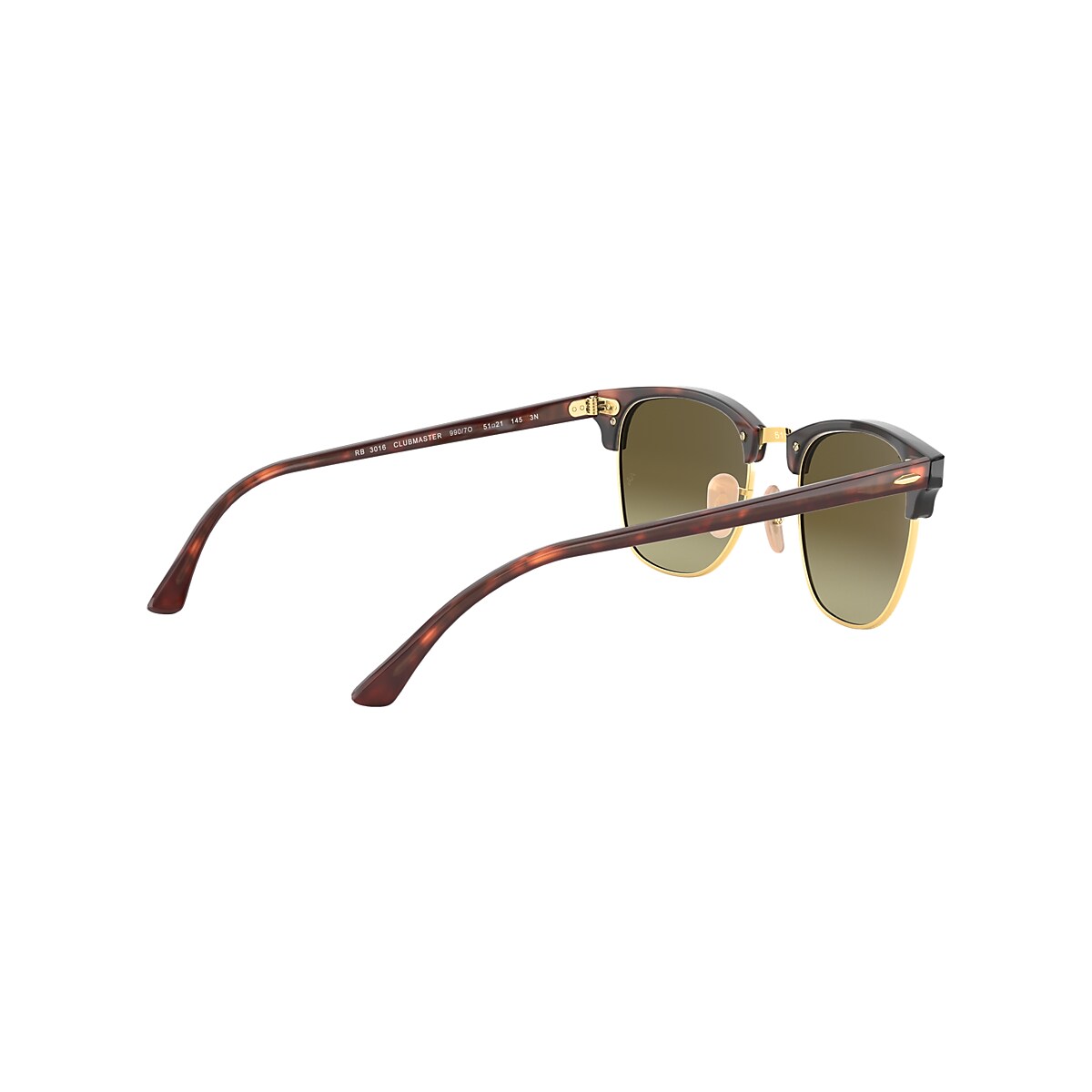 CLUBMASTER FLASH LENSES Sunglasses in Red Havana and Copper