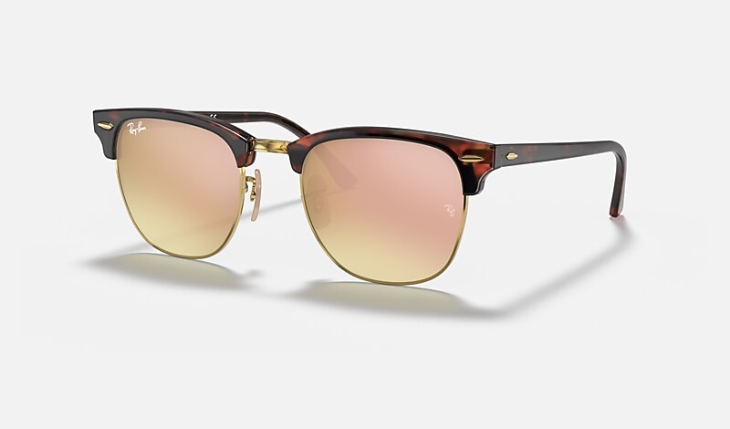 Les lunettes de soleil CLUBMASTER FLASH LENSES GRADIENT en Havana