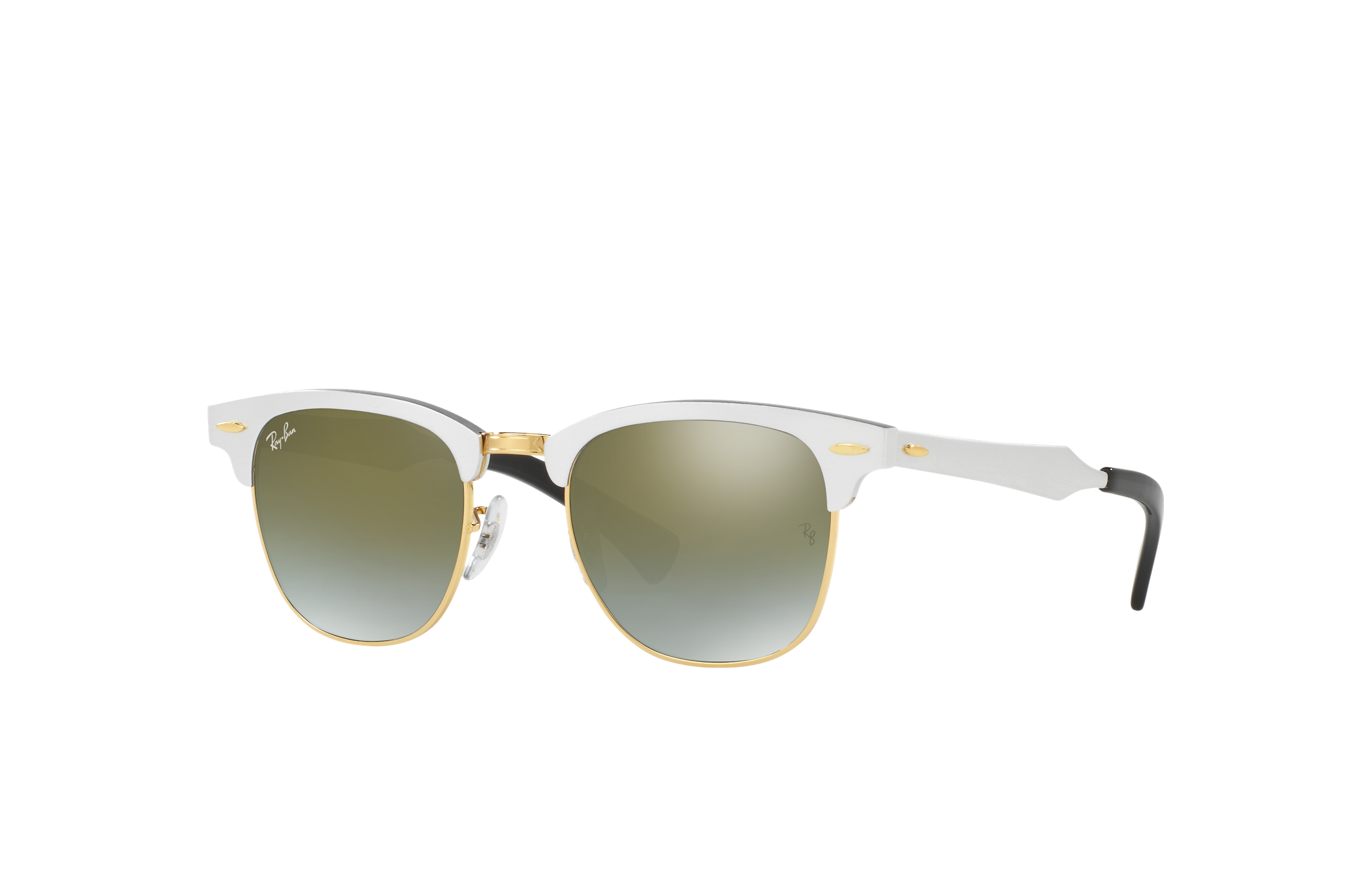 ray ban clubmaster aluminum sunglasses