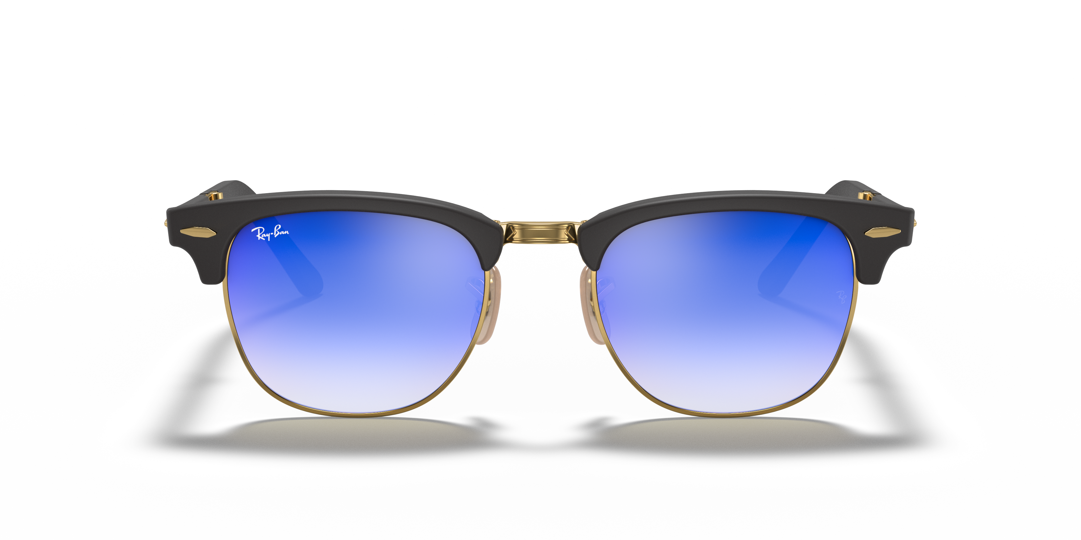 ray ban clubmaster blue flash