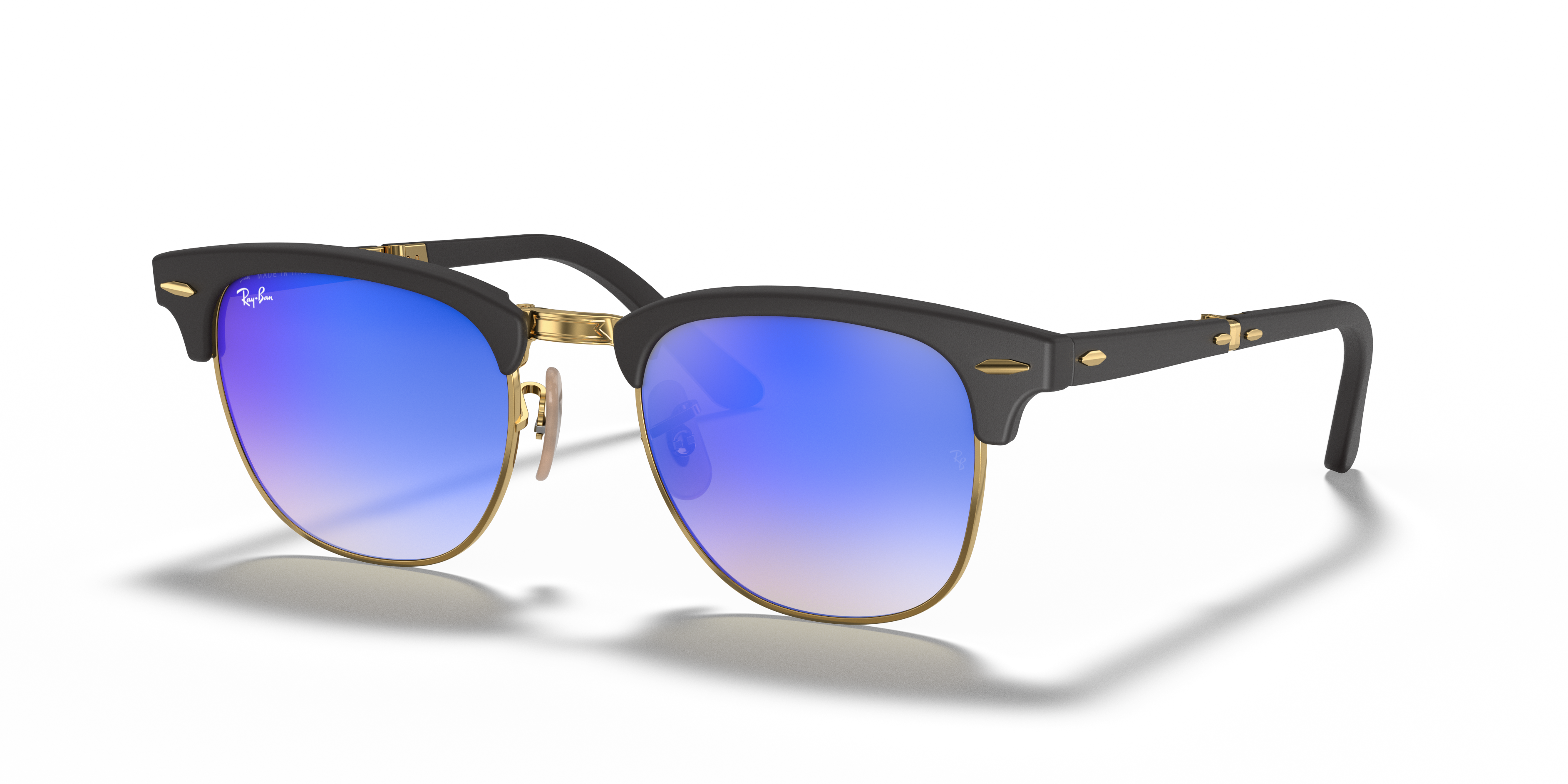 rayban clubmaster blue flash