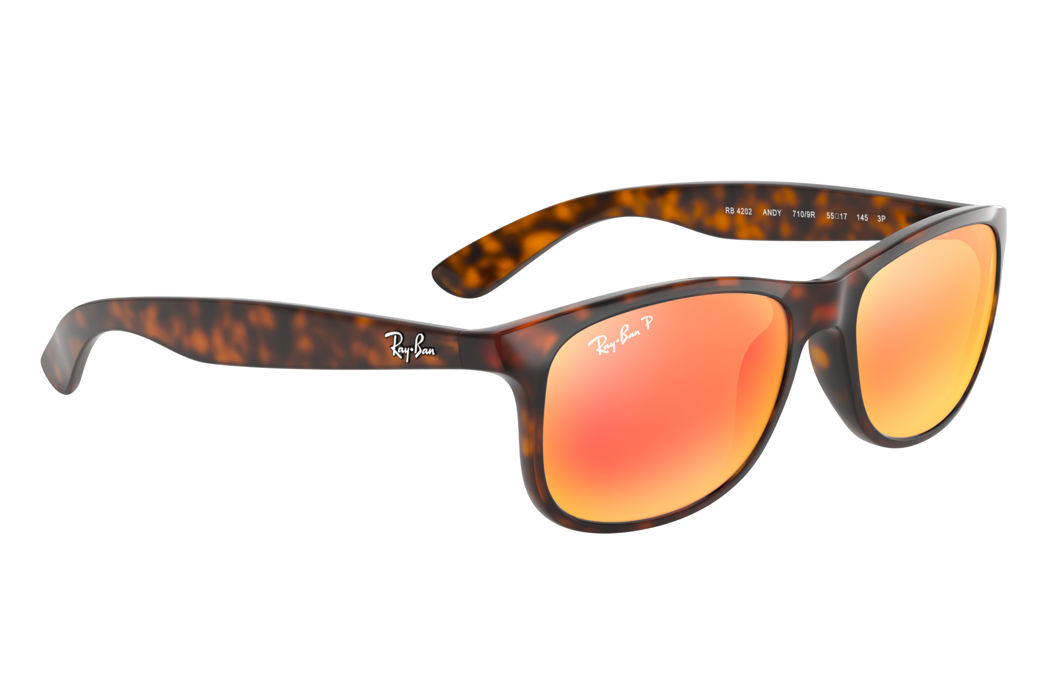 ray ban andy tortoise