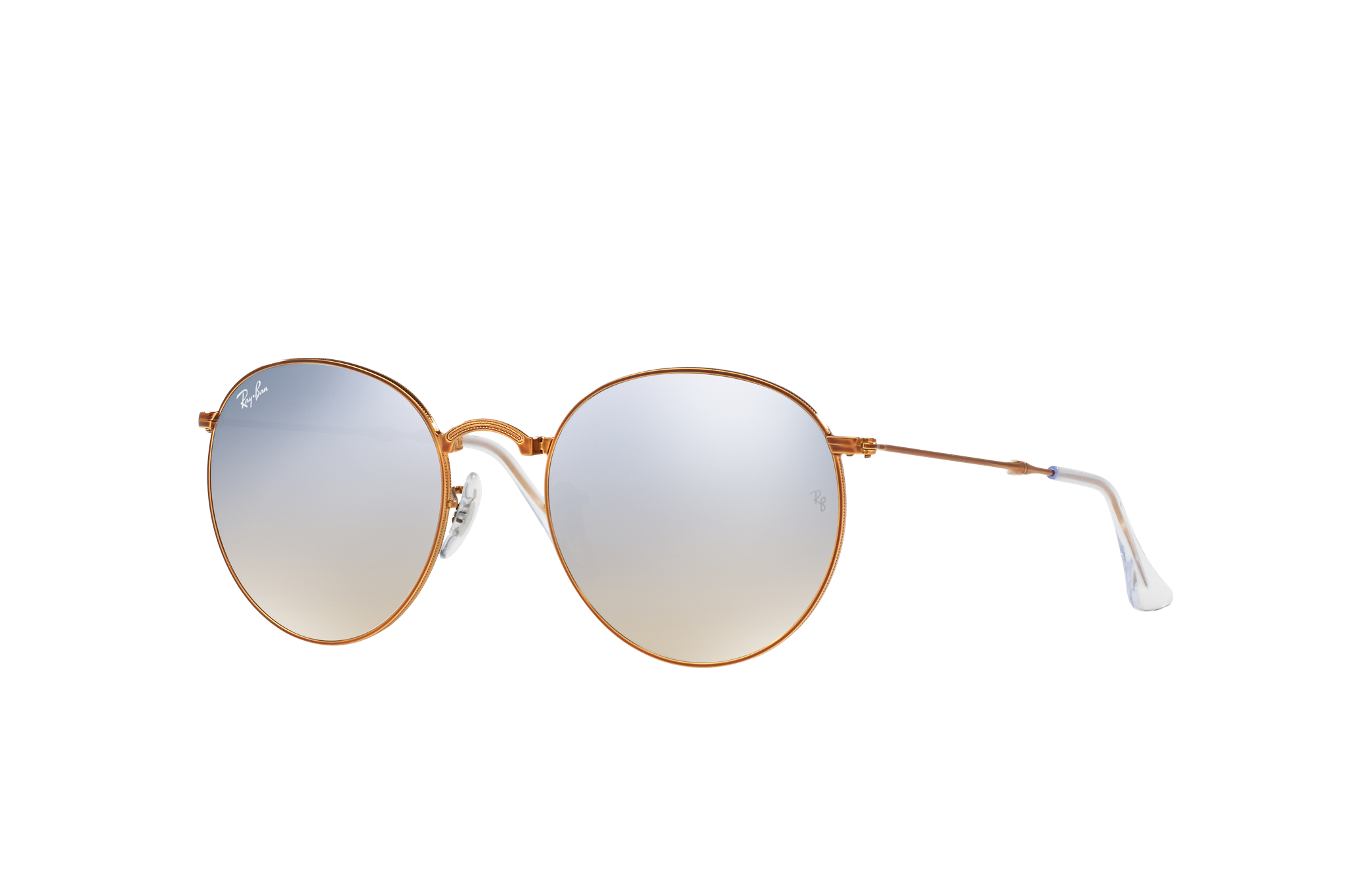 ray ban round metal folding sunglasses