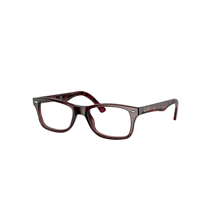 Ray-Ban Rb5228 Eyeglasses Tortoise Frame Clear Lenses Polarized 55-17