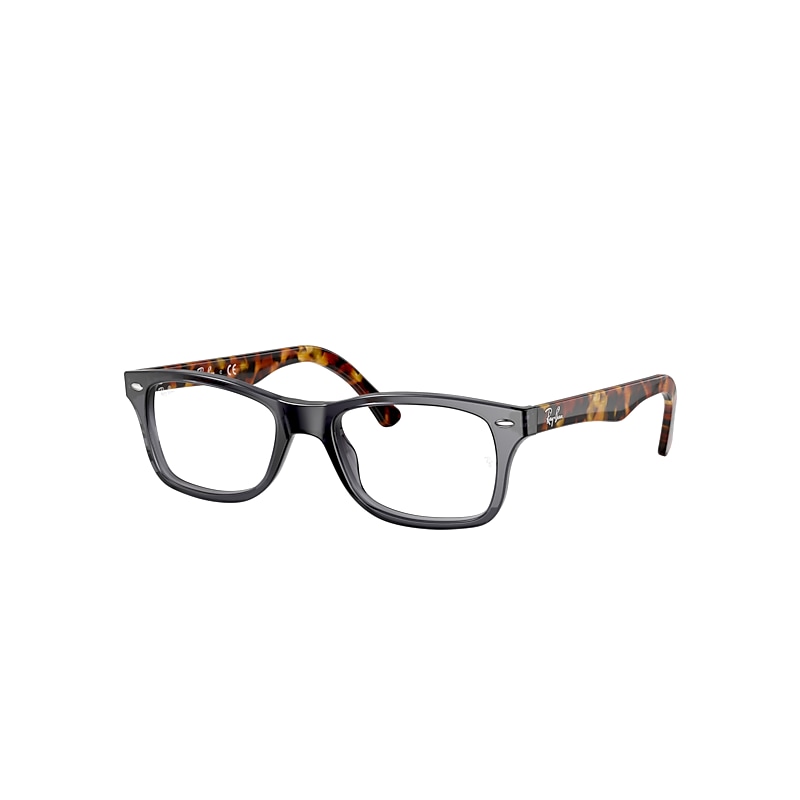 Ray-Ban Rb5228 Optics Eyeglasses Tortoise Frame Clear Lenses 55-17
