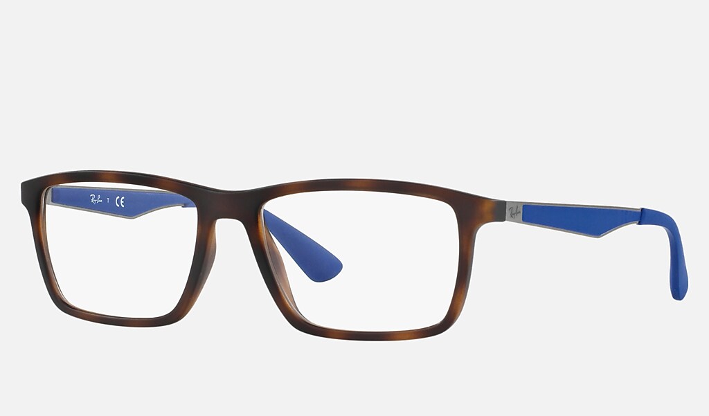 Rb7056 Eyeglasses with Tortoise Frame | Ray-Ban®