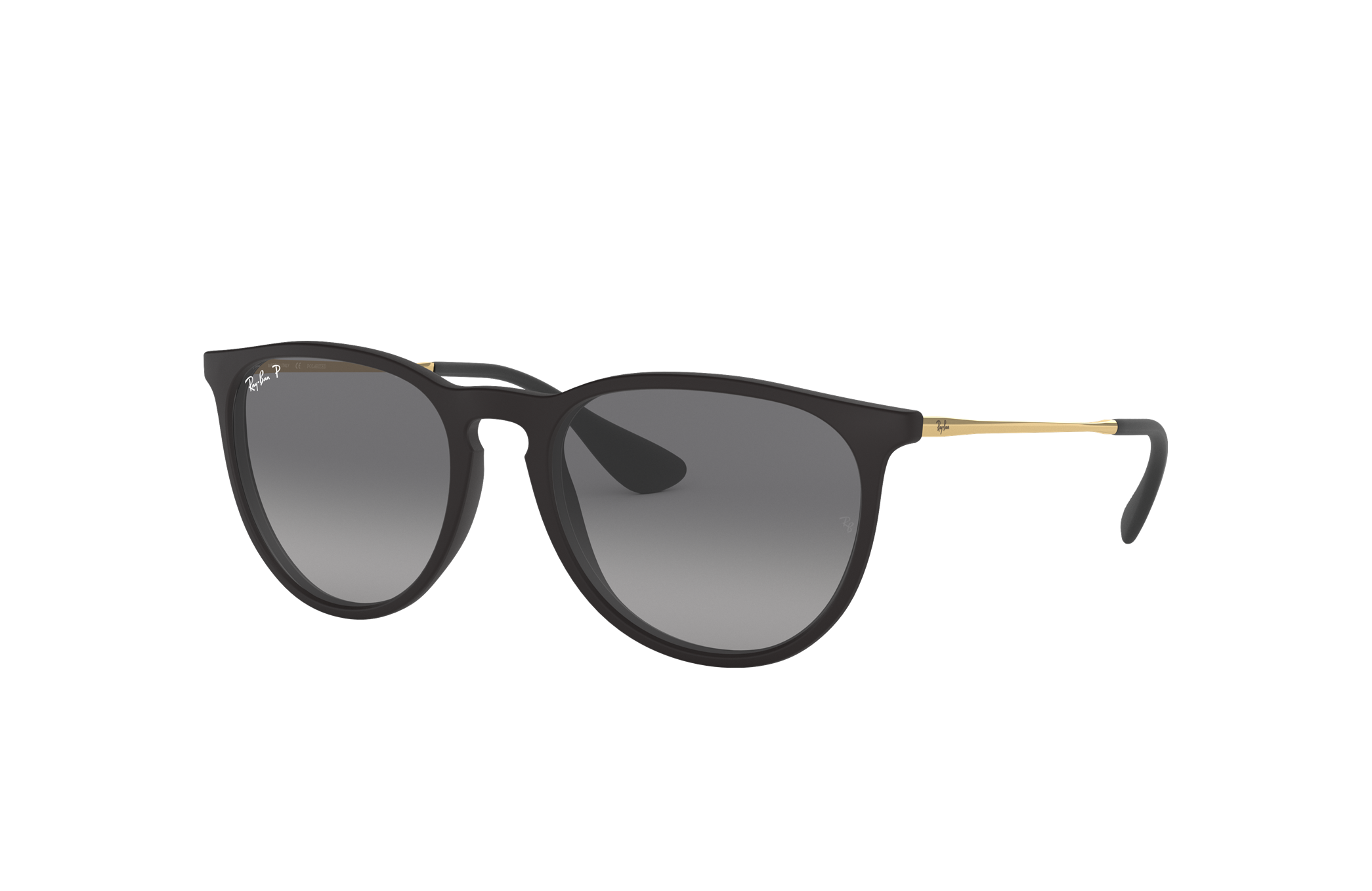 ray ban erika black gold