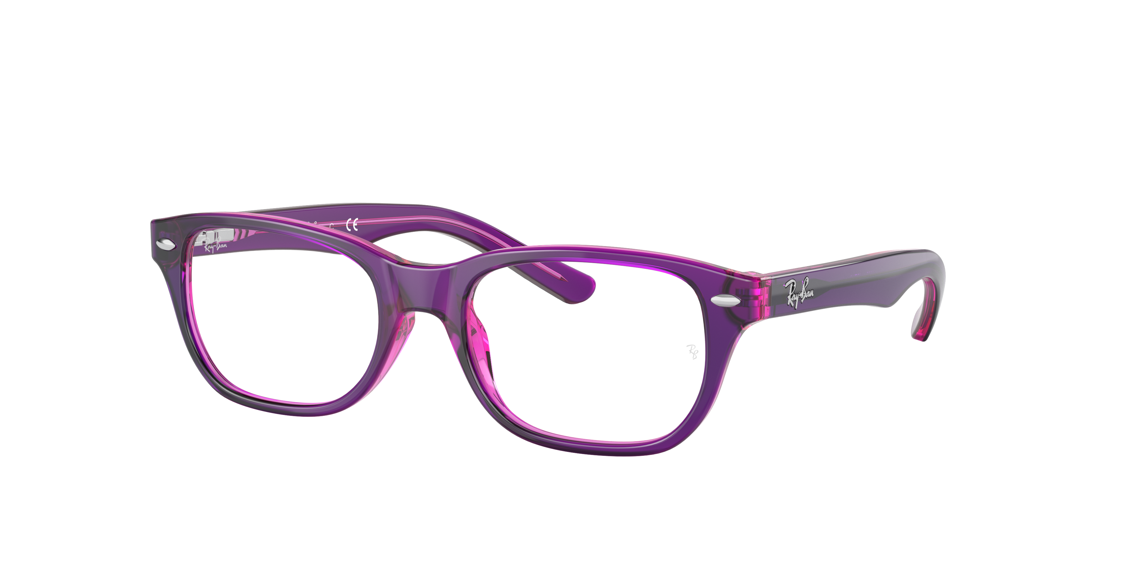 ray ban glasses purple