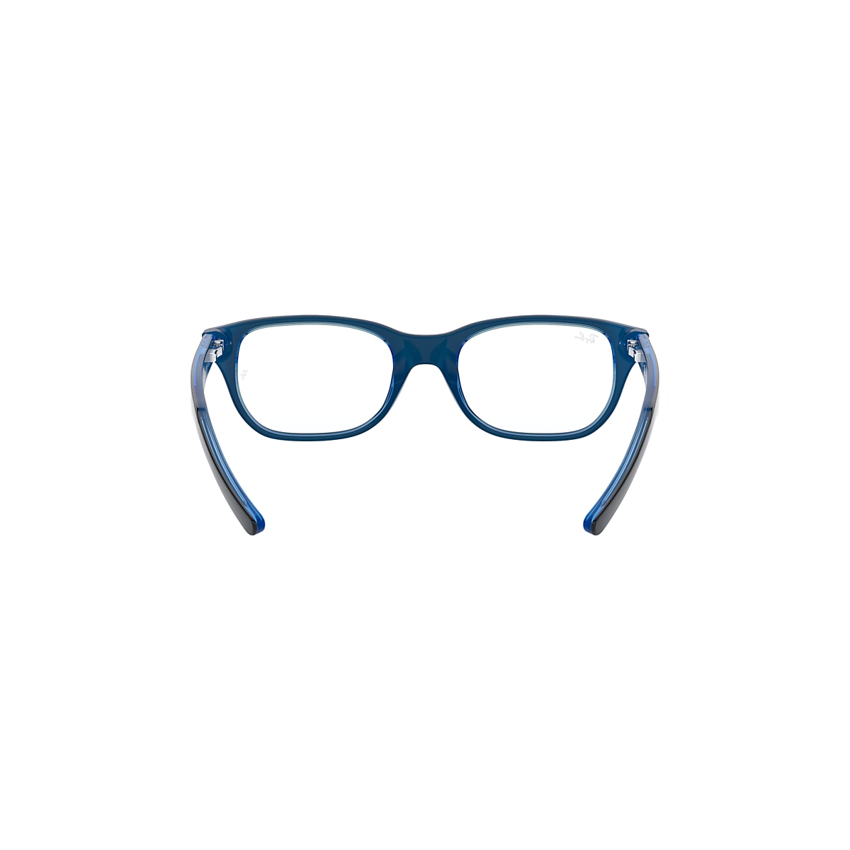 RB1555 OPTICS KIDS Eyeglasses with Black On Transparent