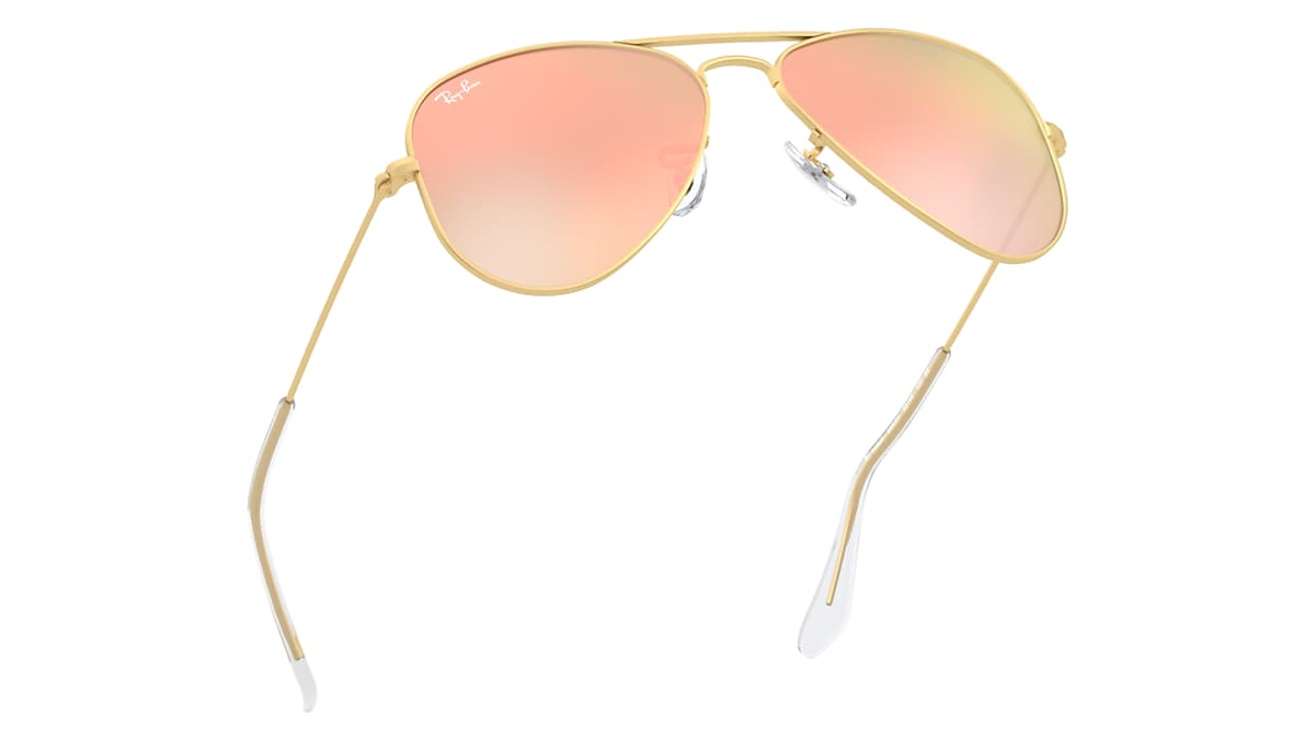 AVIATOR KIDS Sunglasses in Gold and Bronze - RB9506S